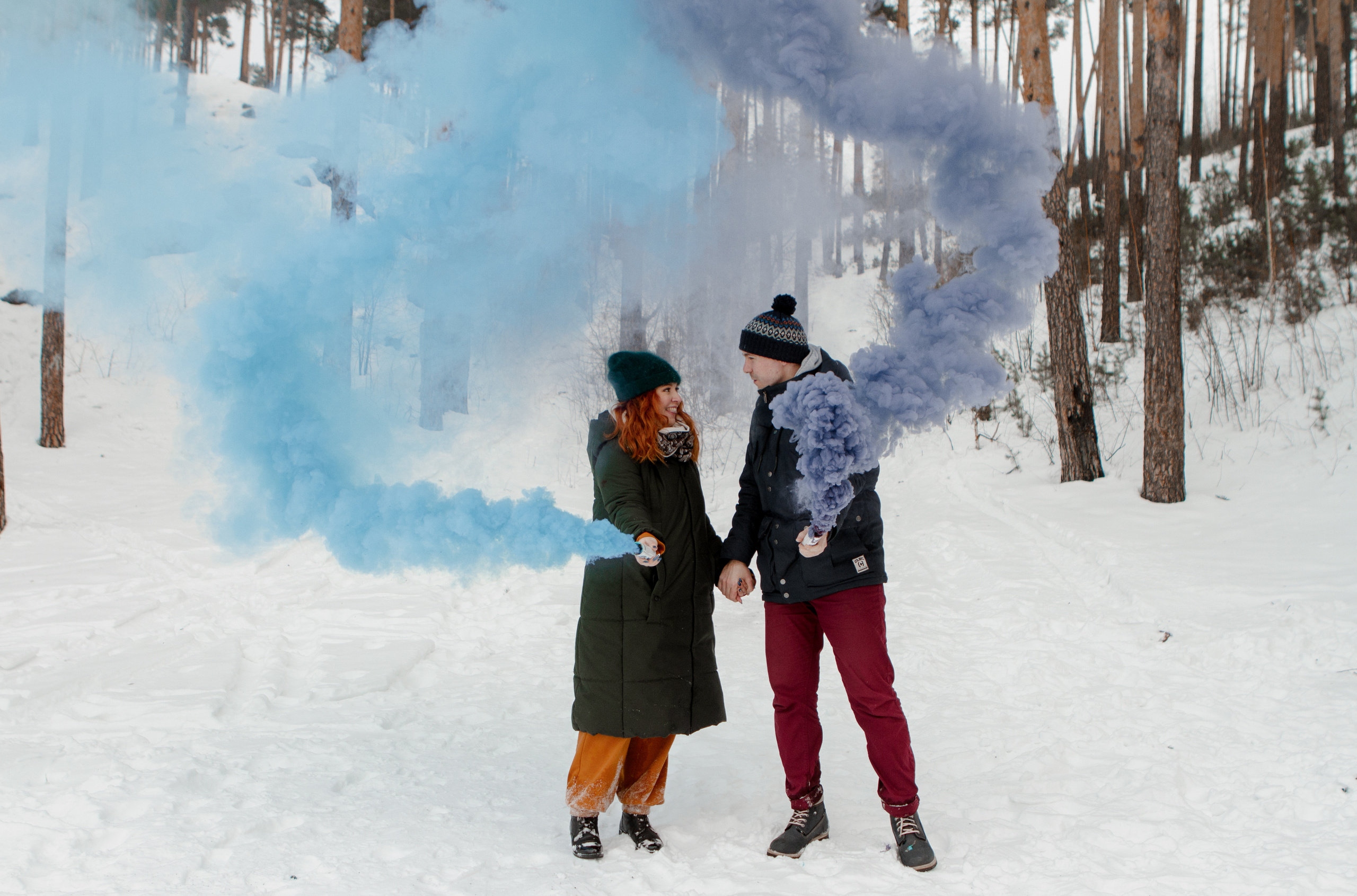 Зимняя Love Story Радмир и Натали. Свадебный и семейный фотограф Ибрагимова Мария из Екатеринбурга