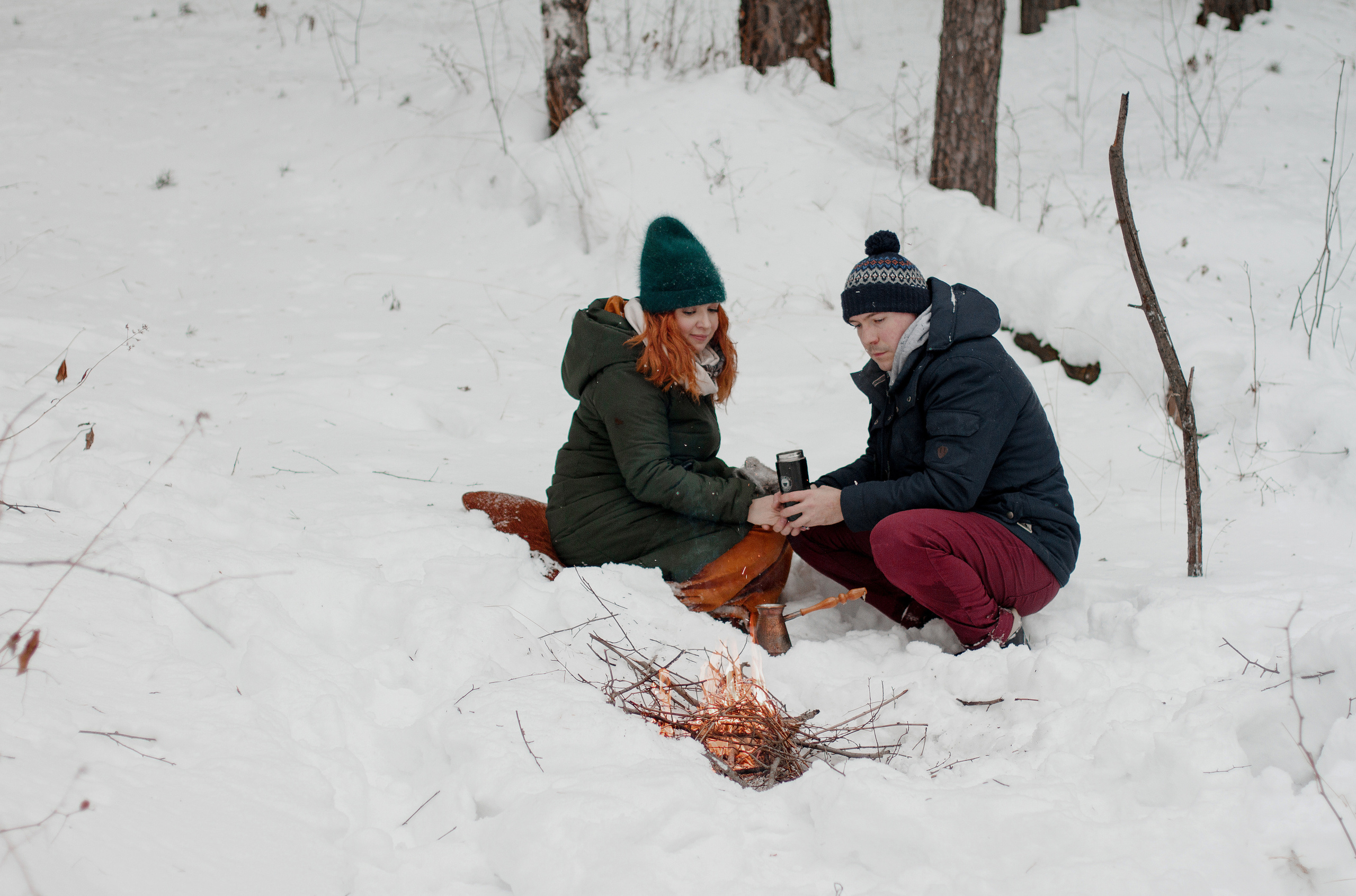 Зимняя Love Story Радмир и Натали. Свадебный и семейный фотограф Ибрагимова Мария из Екатеринбурга