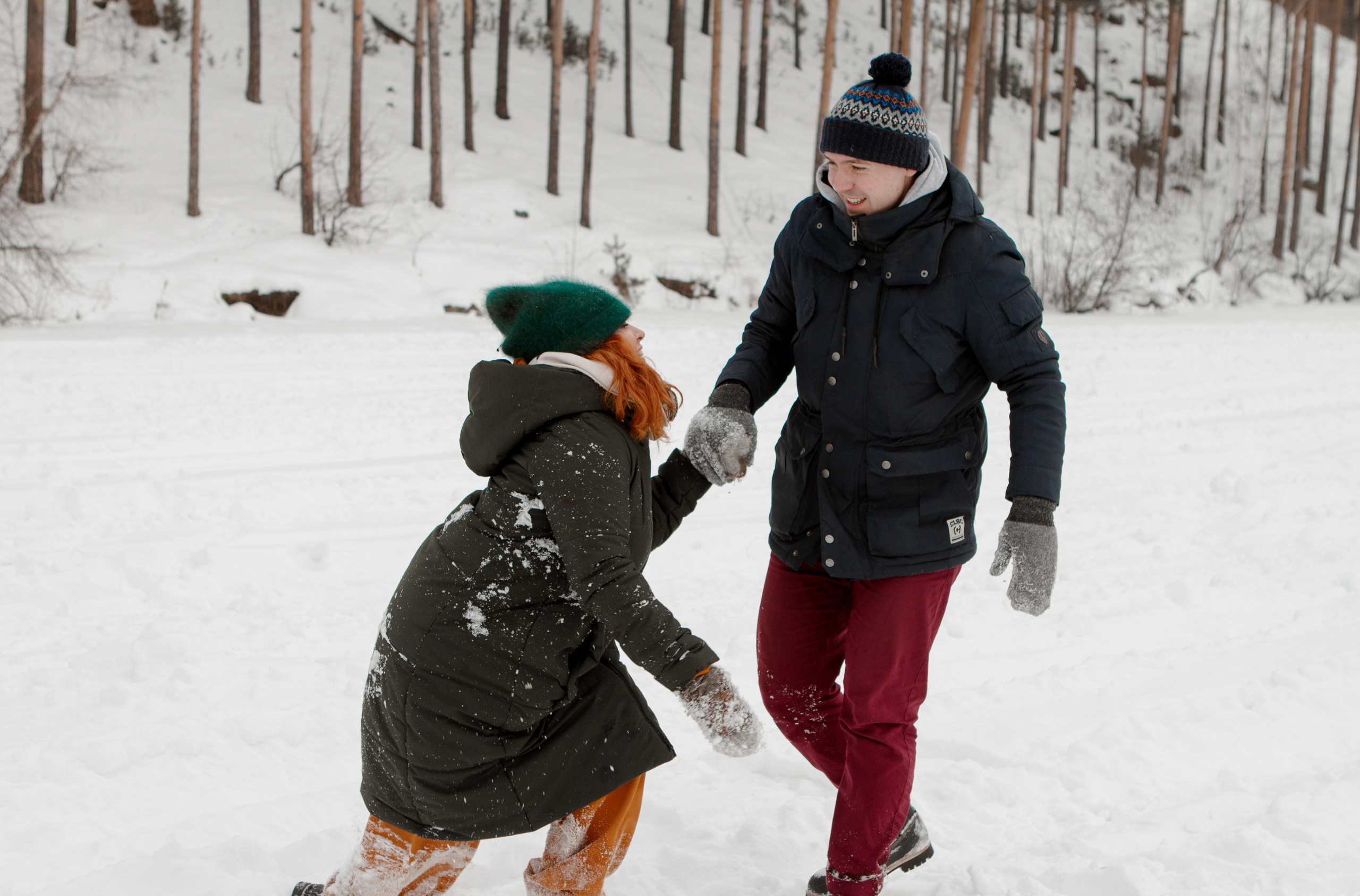 Зимняя Love Story Радмир и Натали. Свадебный и семейный фотограф Ибрагимова Мария из Екатеринбурга