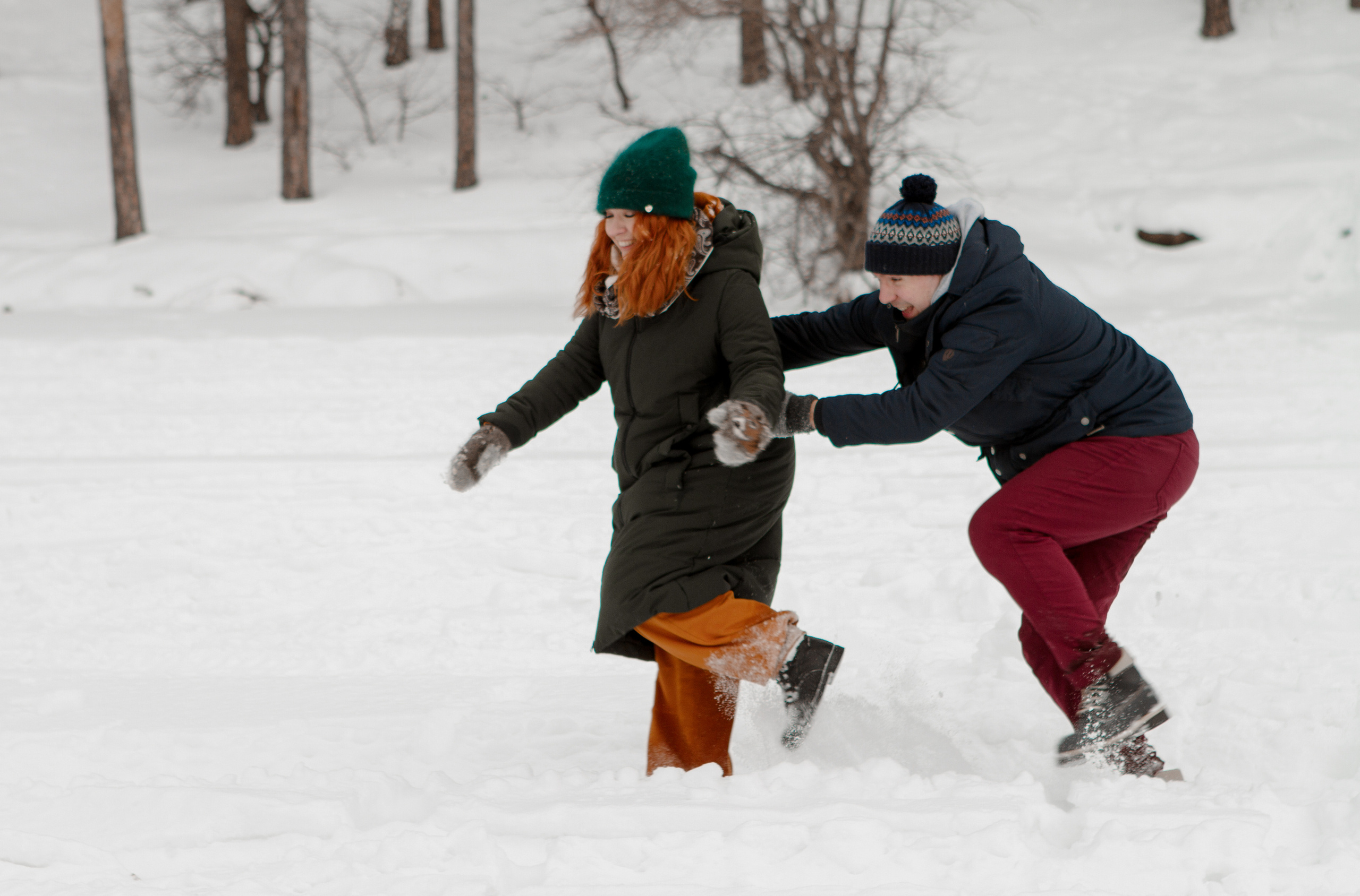 Зимняя Love Story Радмир и Натали. Свадебный и семейный фотограф Ибрагимова Мария из Екатеринбурга