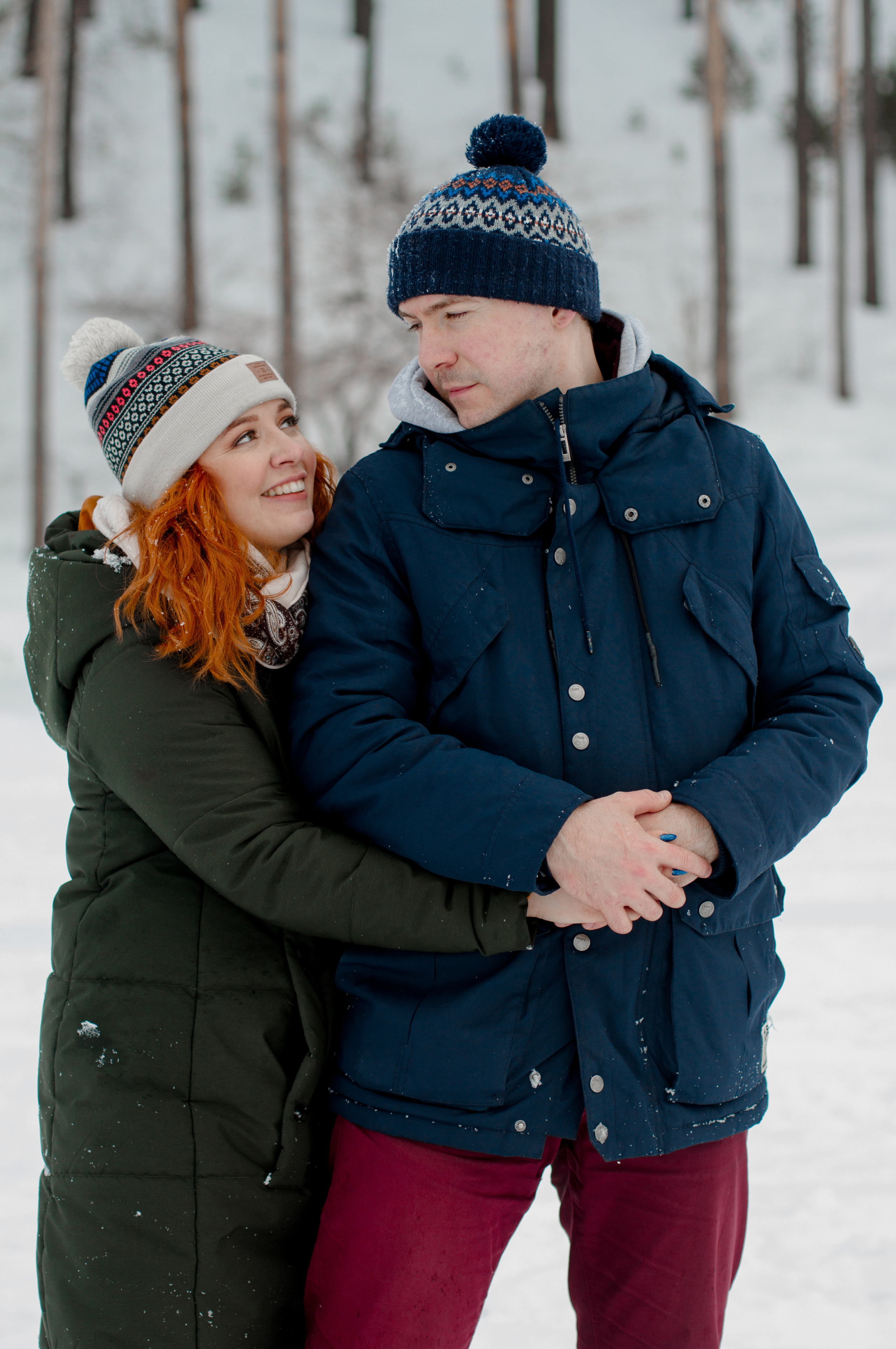 Зимняя Love Story Радмир и Натали. Свадебный и семейный фотограф Ибрагимова Мария из Екатеринбурга