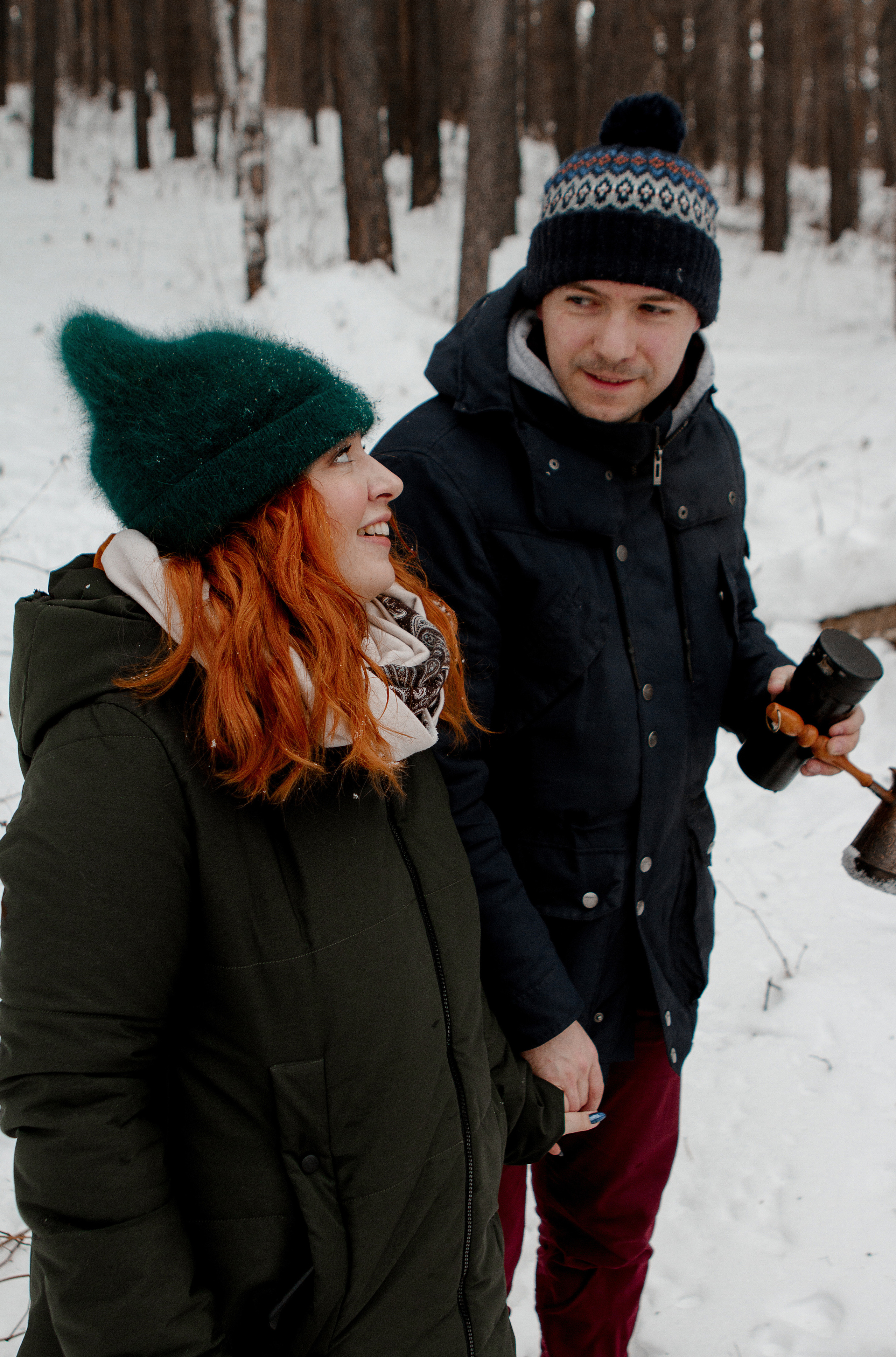 Зимняя Love Story Радмир и Натали. Свадебный и семейный фотограф Ибрагимова Мария из Екатеринбурга