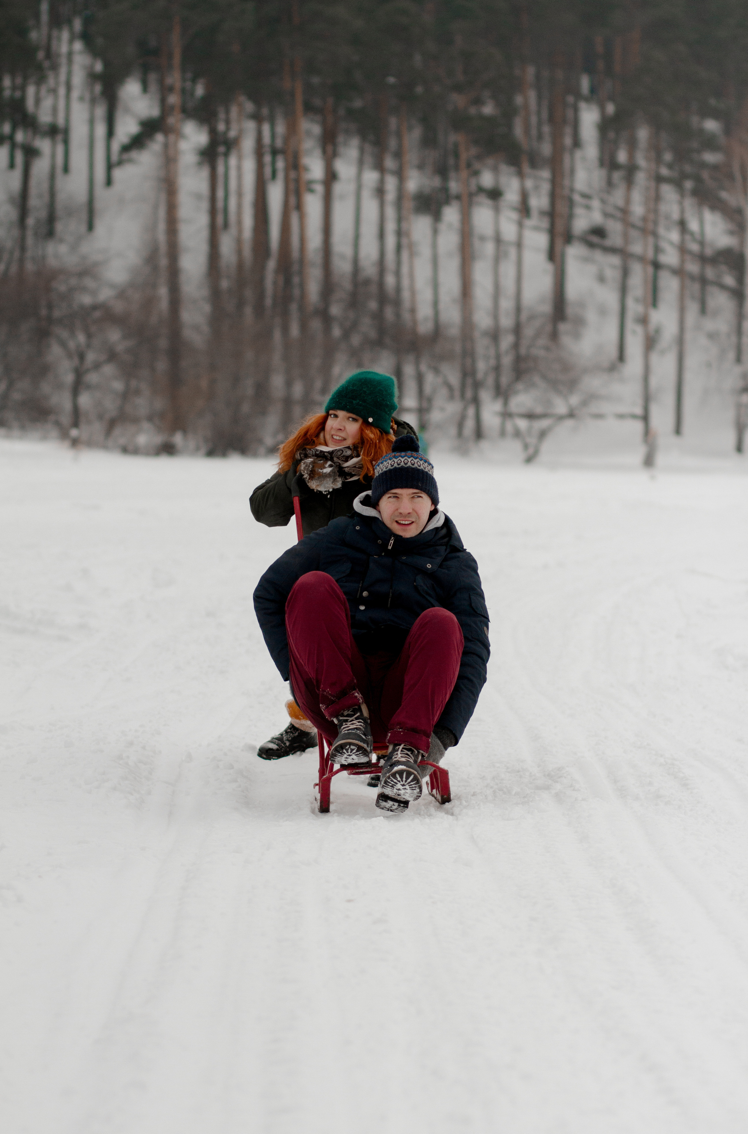 Зимняя Love Story Радмир и Натали. Свадебный и семейный фотограф Ибрагимова Мария из Екатеринбурга