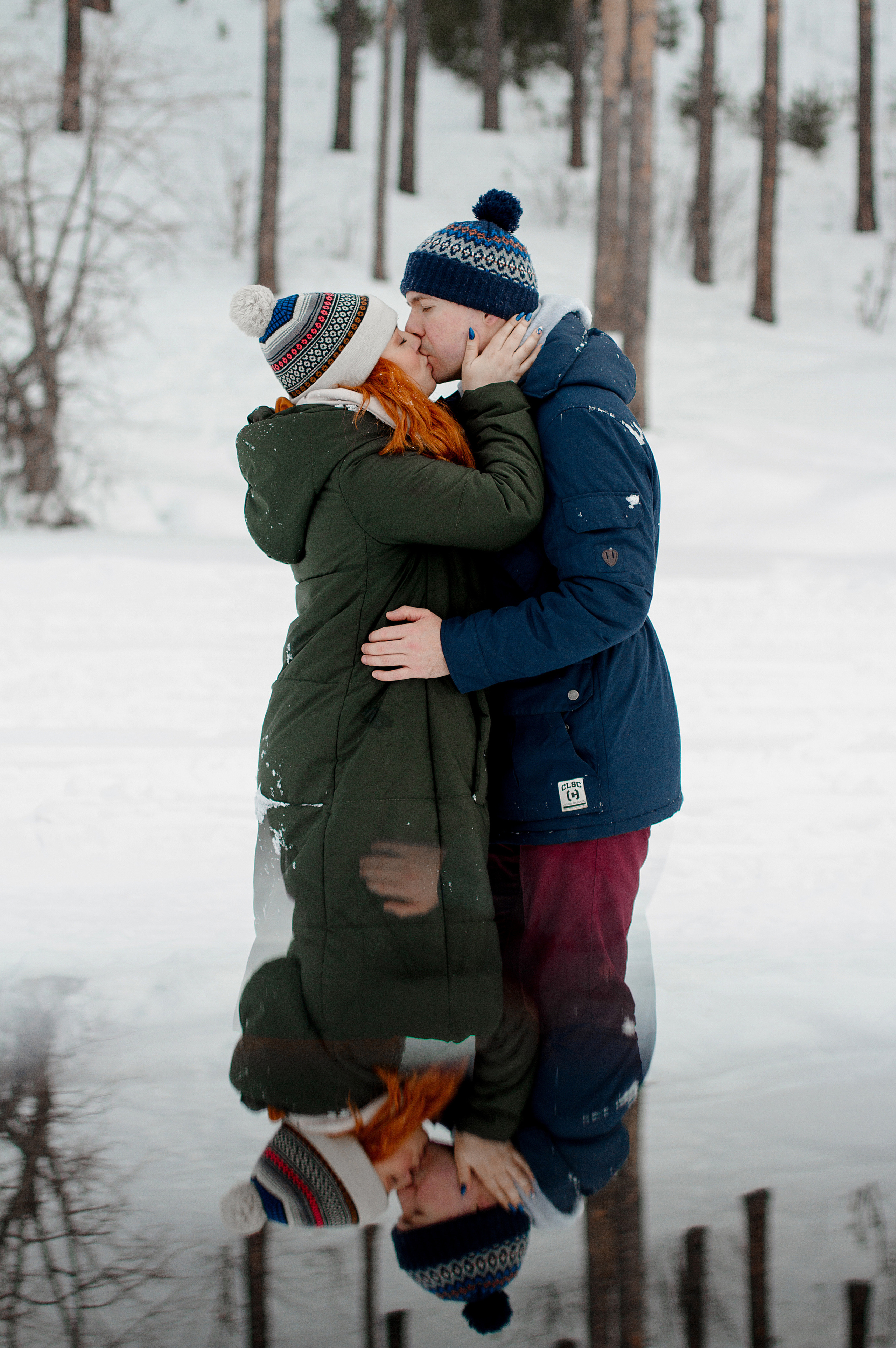 Зимняя Love Story Радмир и Натали. Свадебный и семейный фотограф Ибрагимова Мария из Екатеринбурга