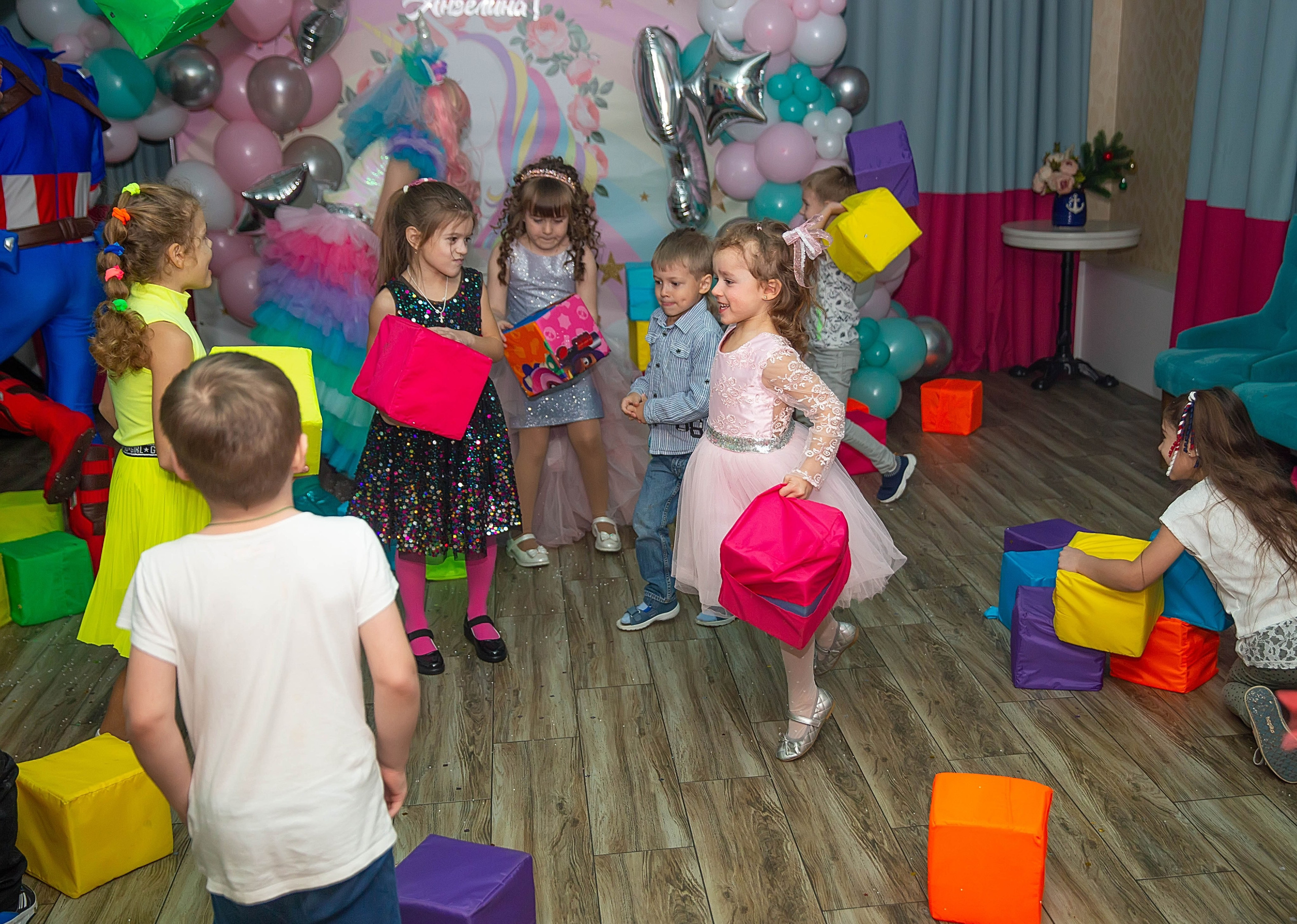 День рождения единорог. Семейный и детский фотограф в Нижнем Новгороде