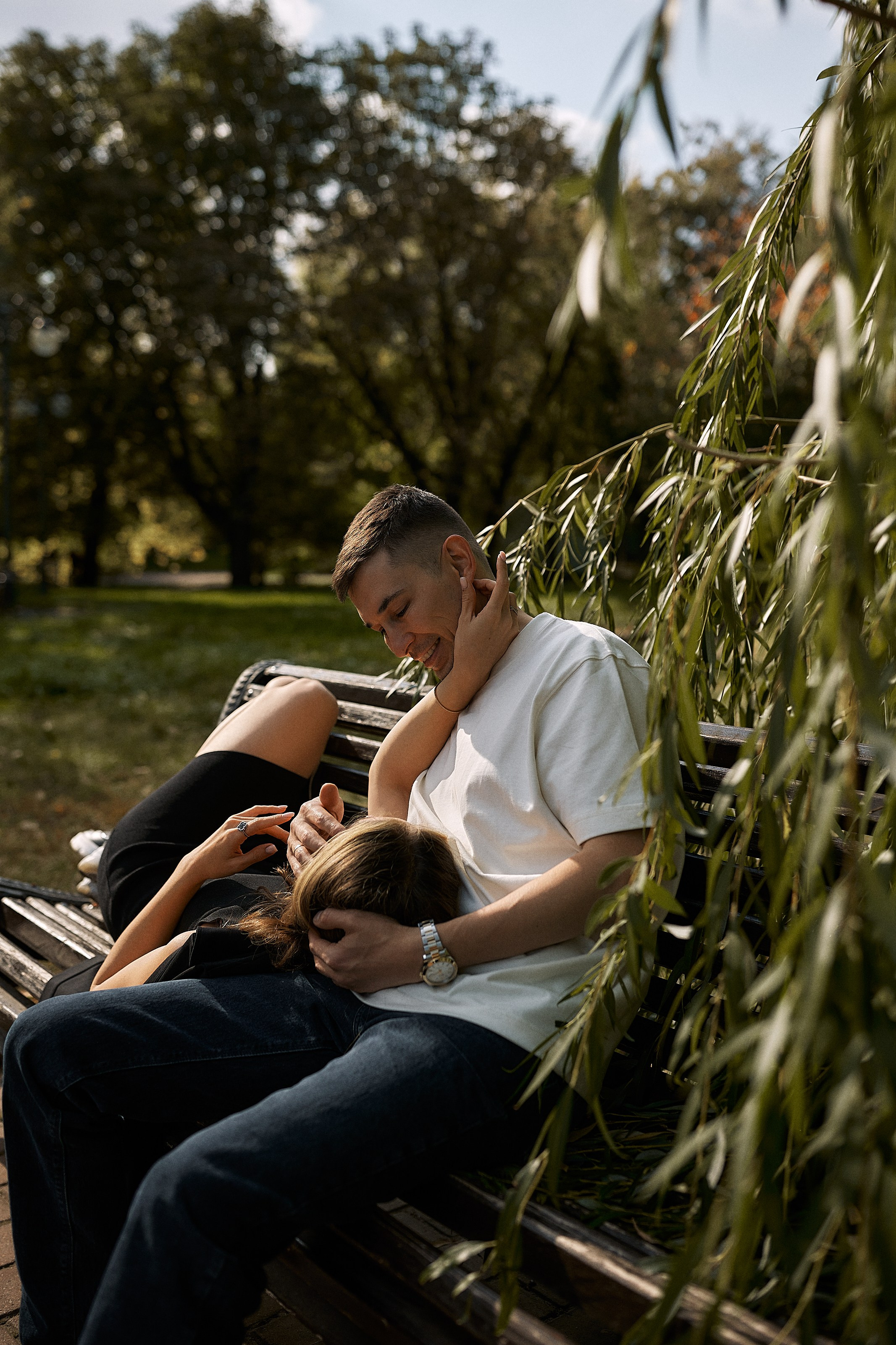 лавстори в парке