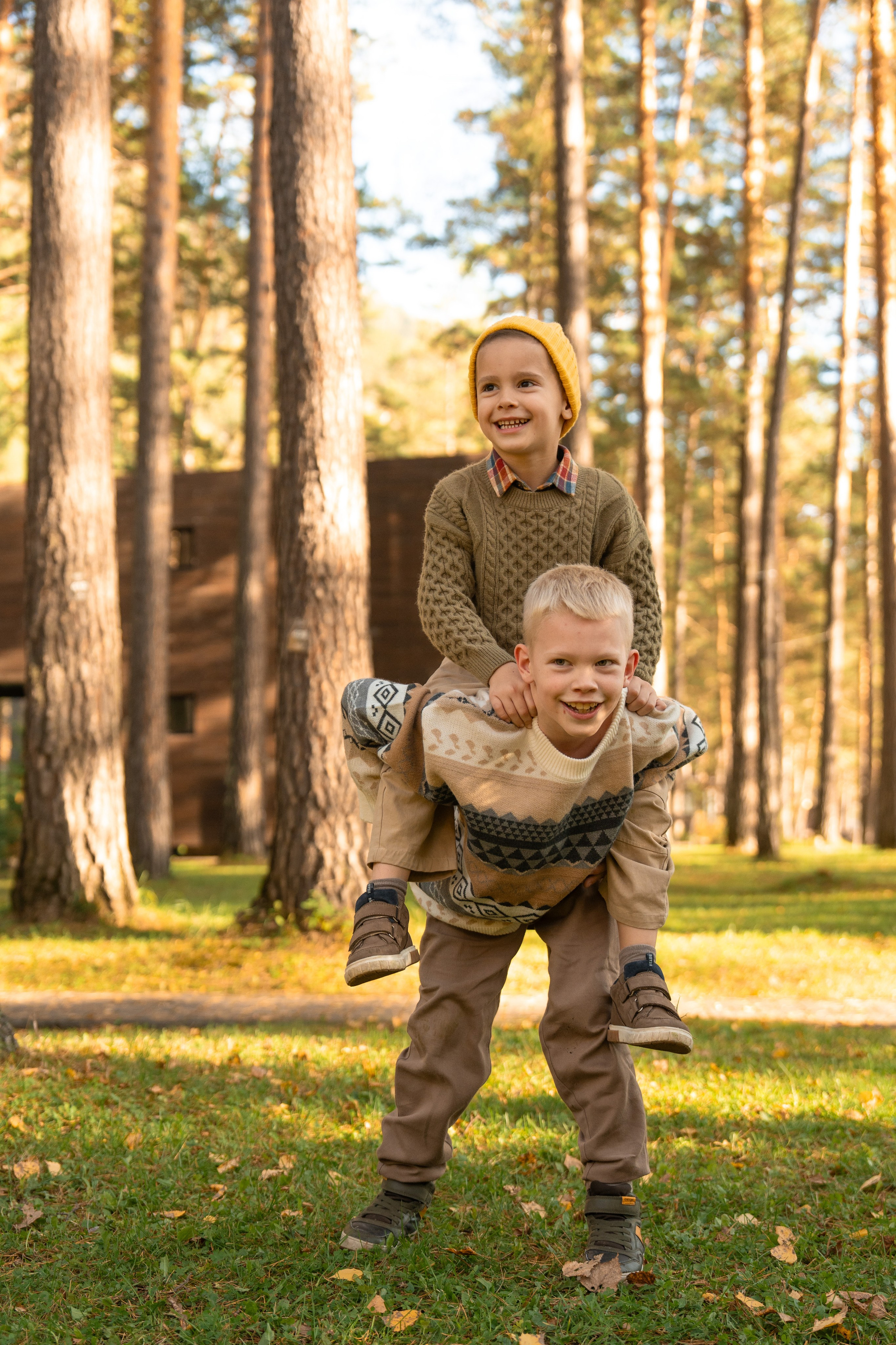 Семейная фотосессия в Москве для большой семьи. Свадебный фотограф в Москве Анна Полушина