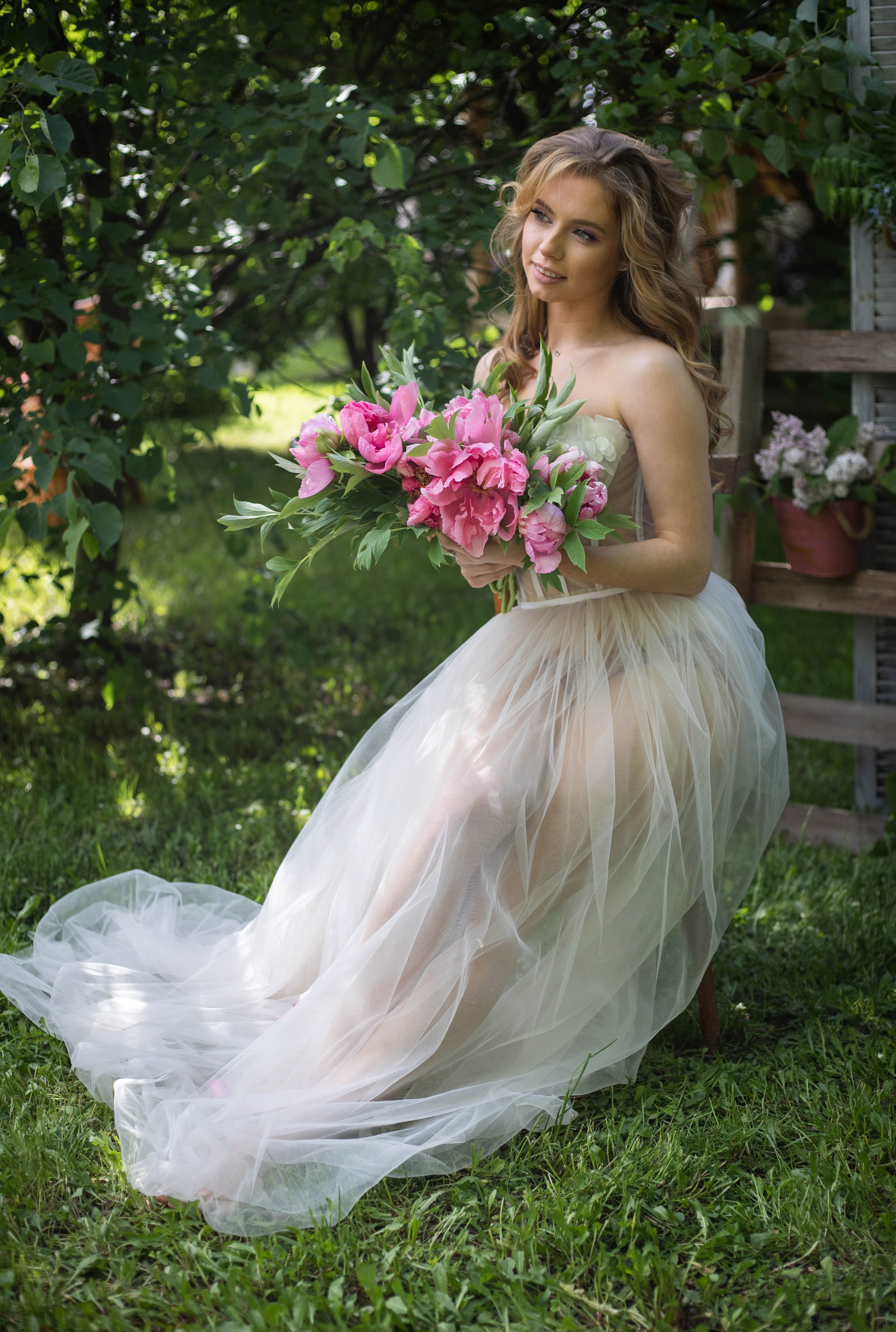 Фотопроект - Сад пионов. Семейный и женский фотограф Кемерово Мария Степ