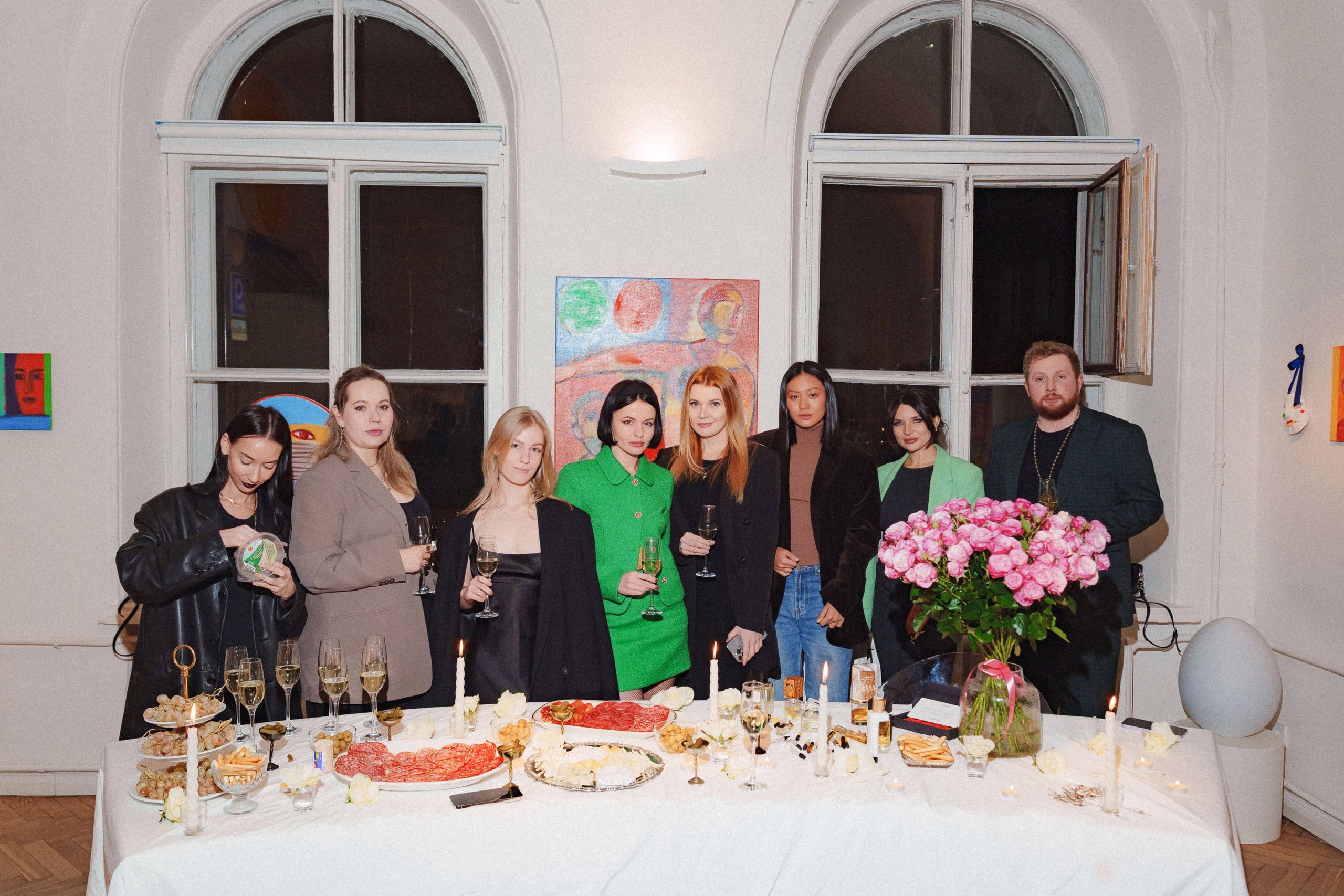 NASTYA CHELSEA Birthday in the gallery EGGZ. Андрей Цветков — репортажный, свадебный и портретный фотограф в Санкт-Петербурге