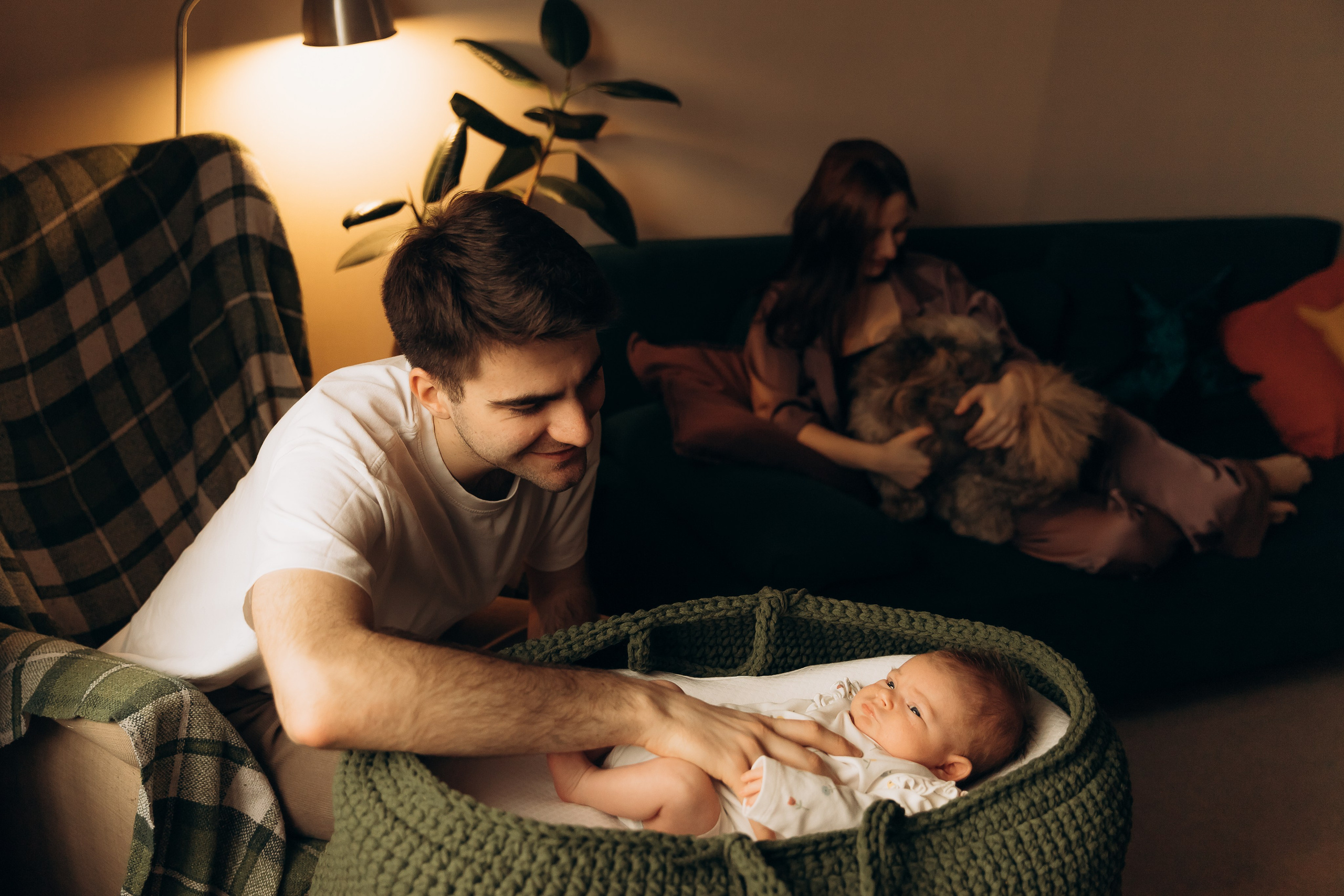 Первый месяц Веры. Детский и семейный фотограф в Москве Светлана Шабалина