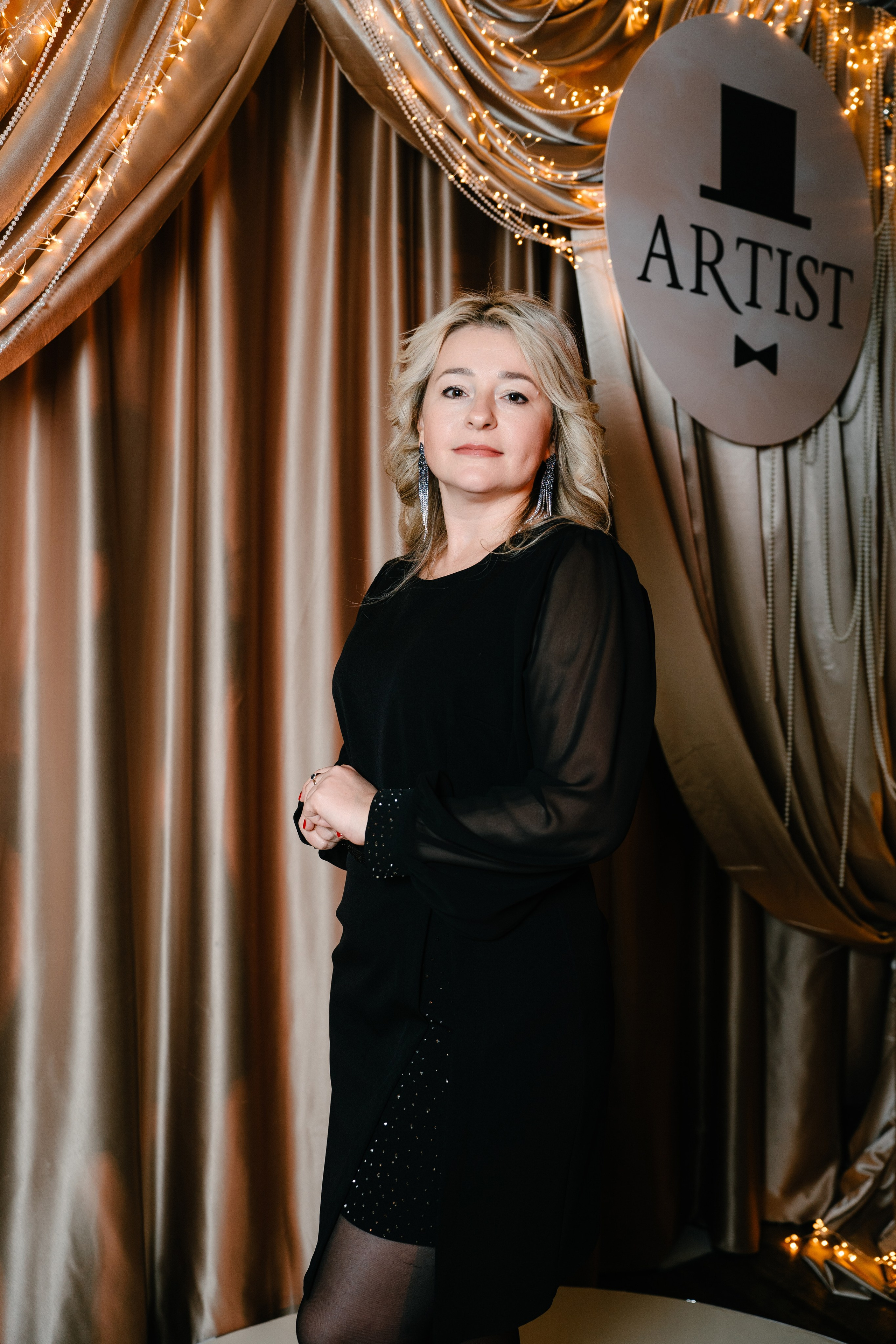 Новогодний вечер в Артисте. Свадебный и семейный фотограф в Воронеже Анастасия Бойко