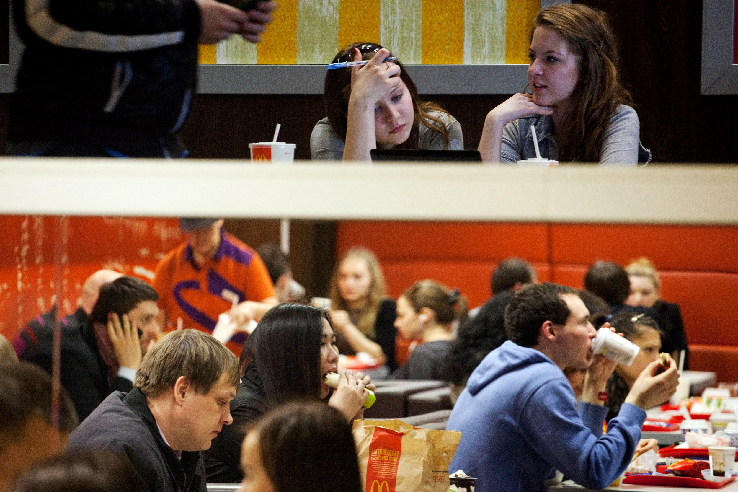 McDonalds. Pavel Golovkin