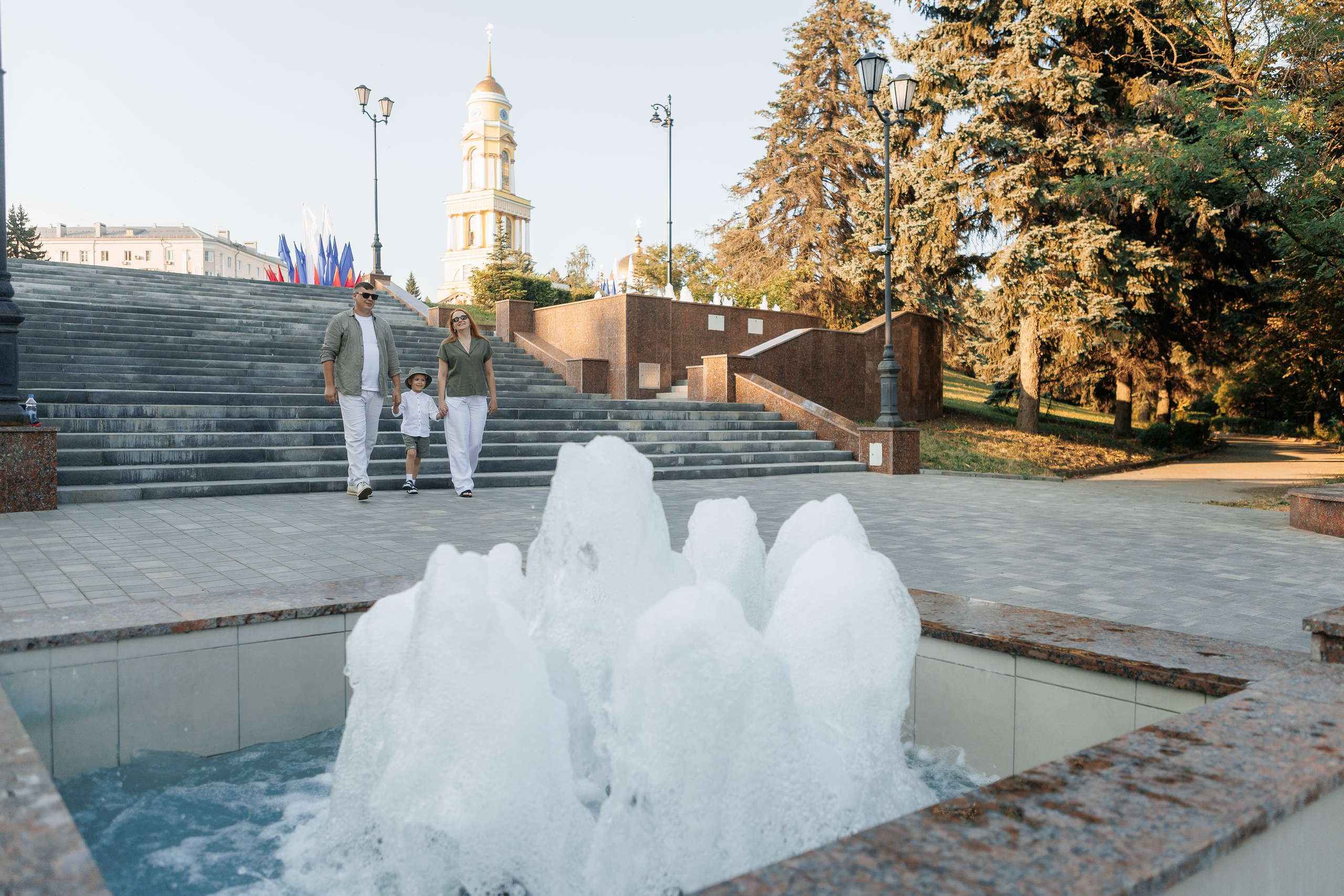 Прогулка Константин, Татьяна и Лев. Свадебный и портретный Фотограф в Липецке Дмитрий Котюков