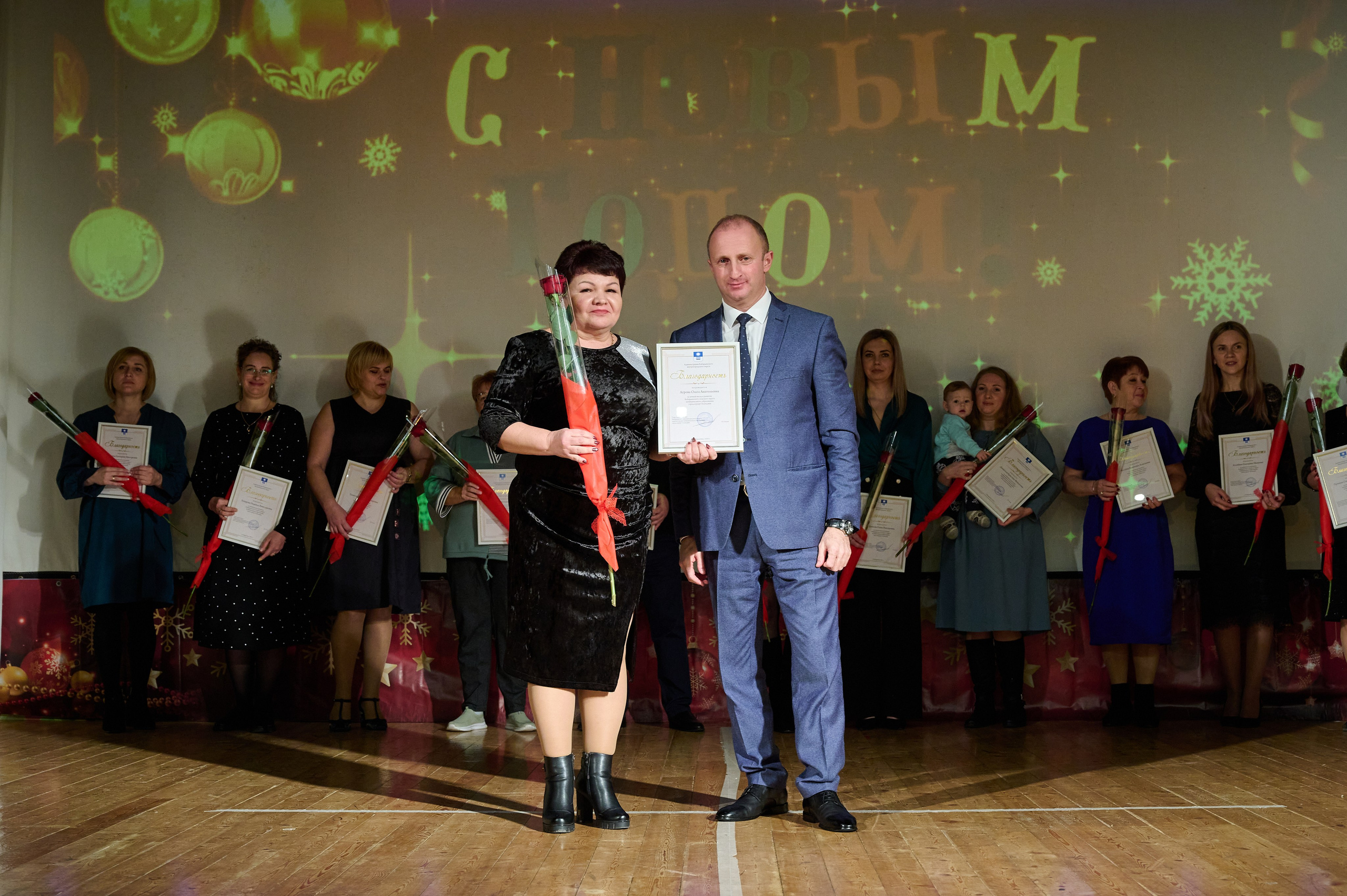 Новогодний концерт. Жизнь курорта Кабардинка в фотографиях