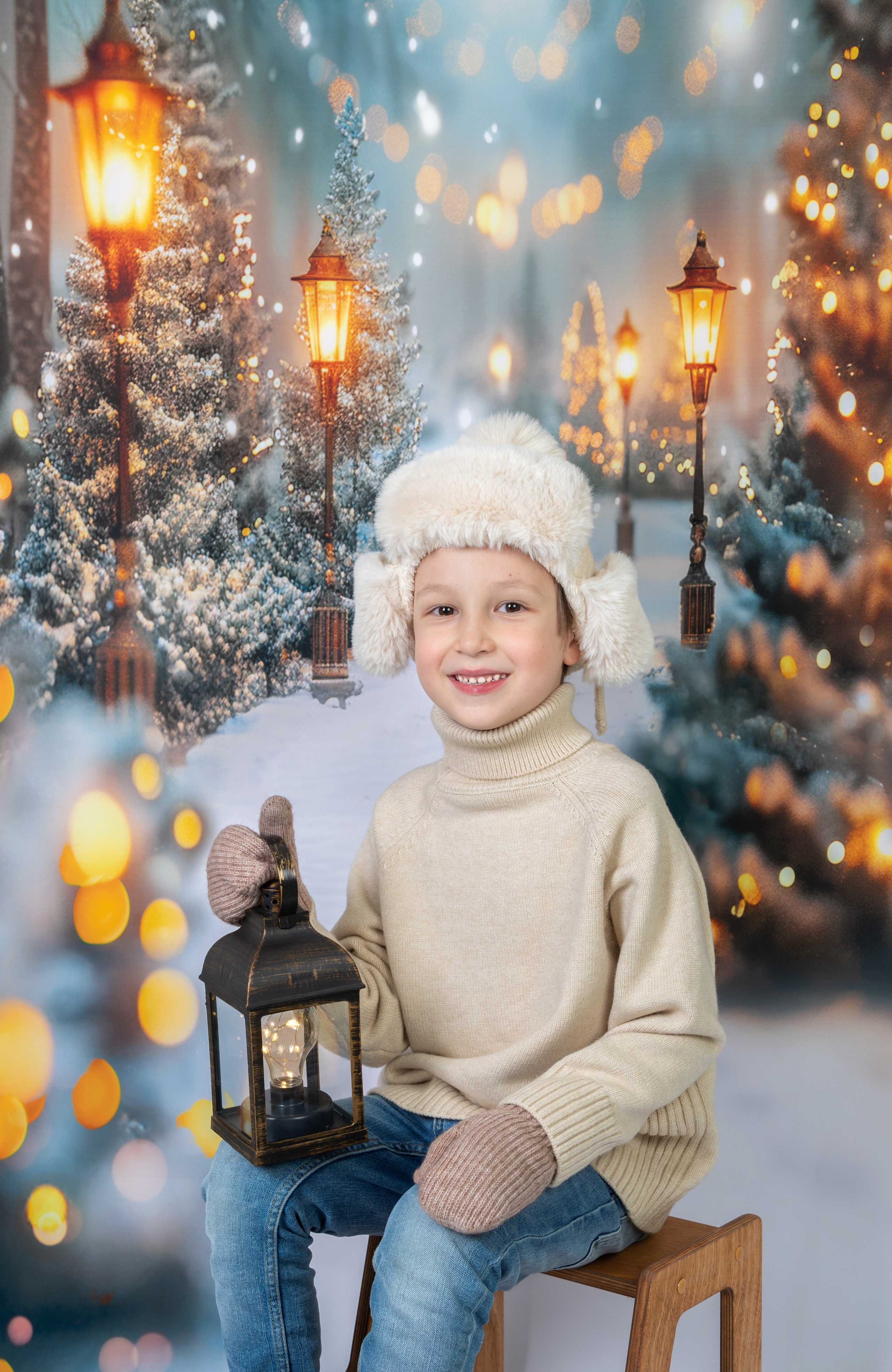 Зимняя фотосессия. Фиксики Детская фотостудия