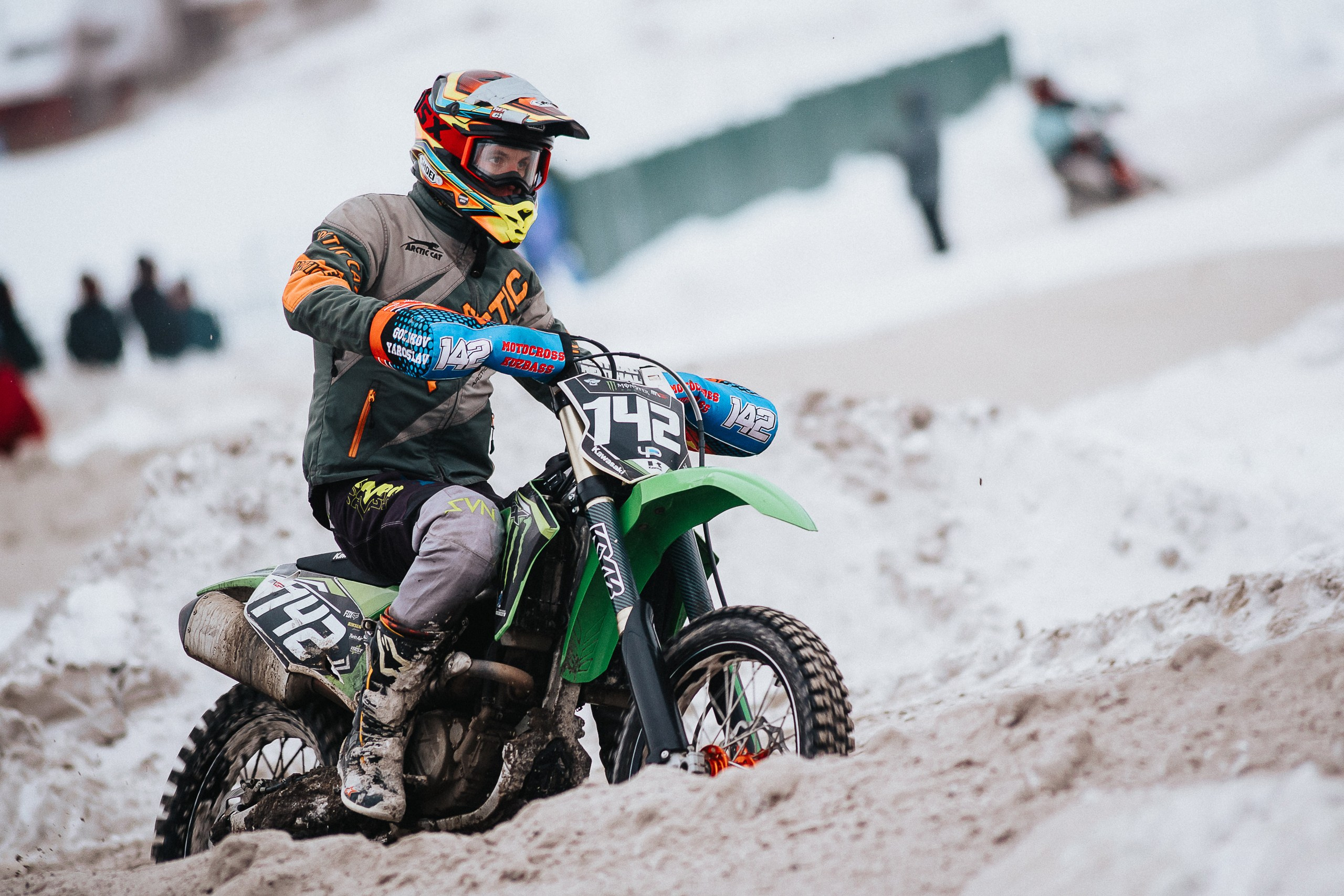 29.12.2024 — Праздничная тренировка на мотоциклетной трассе Люскус. Репортажный фотограф в Кемерово