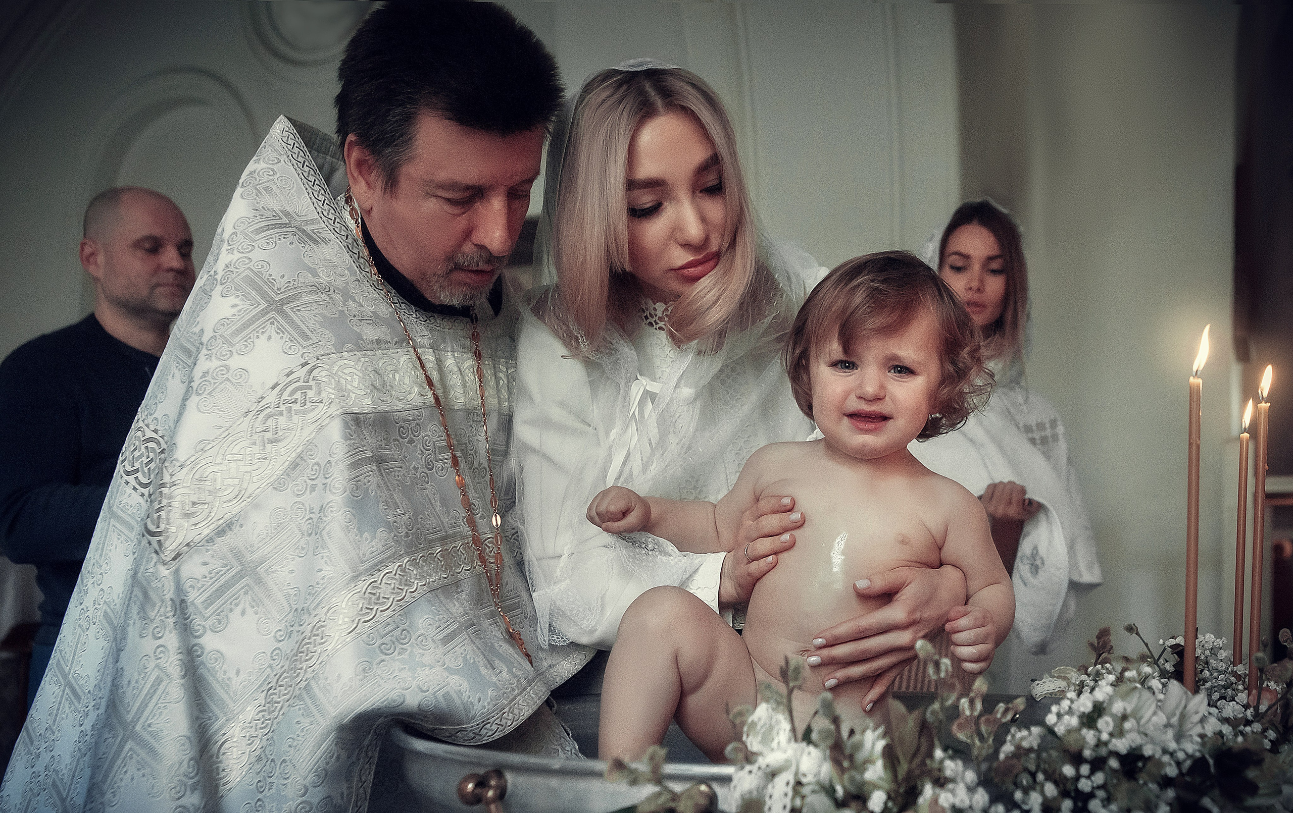 ТАИНСТВО КРЕЩЕНИЯ МЕЛАНИИ И АНАСТАСИИ. Фотограф на крестины