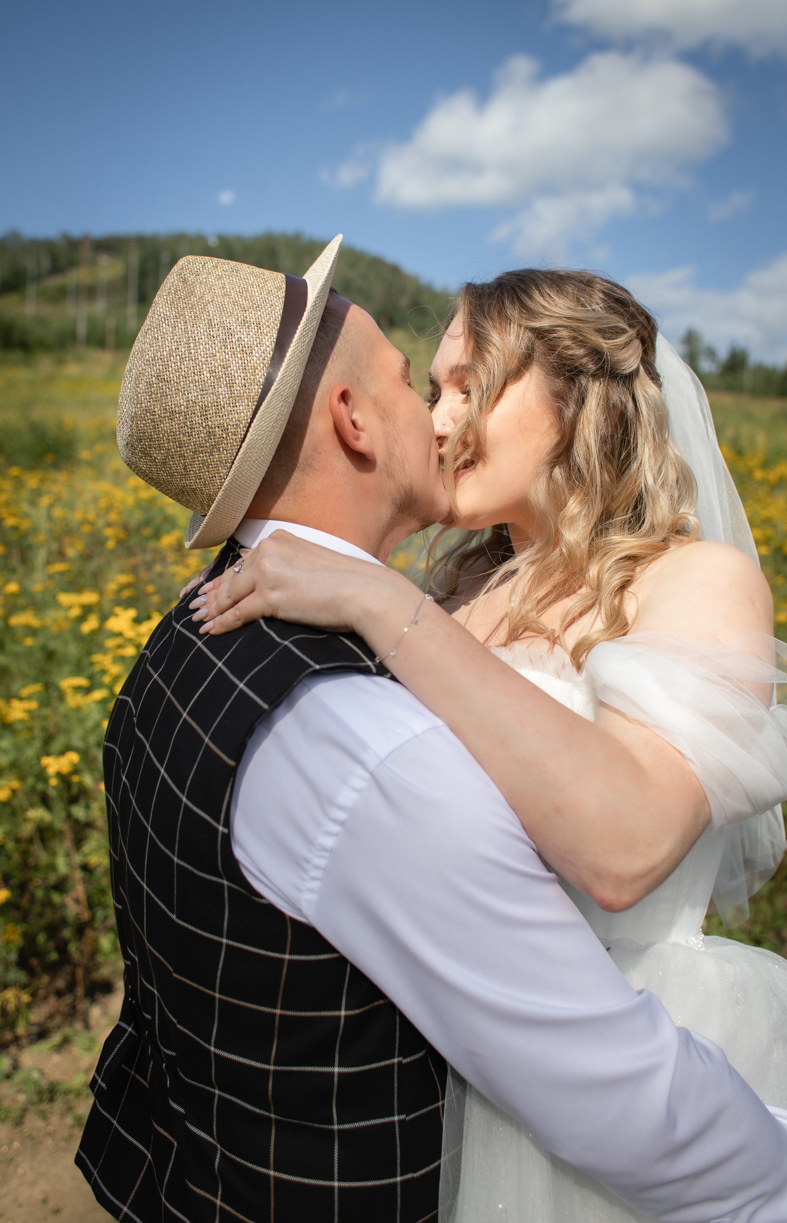 Свадебная фотосессия за городом. Фотограф Татьяна Орлова