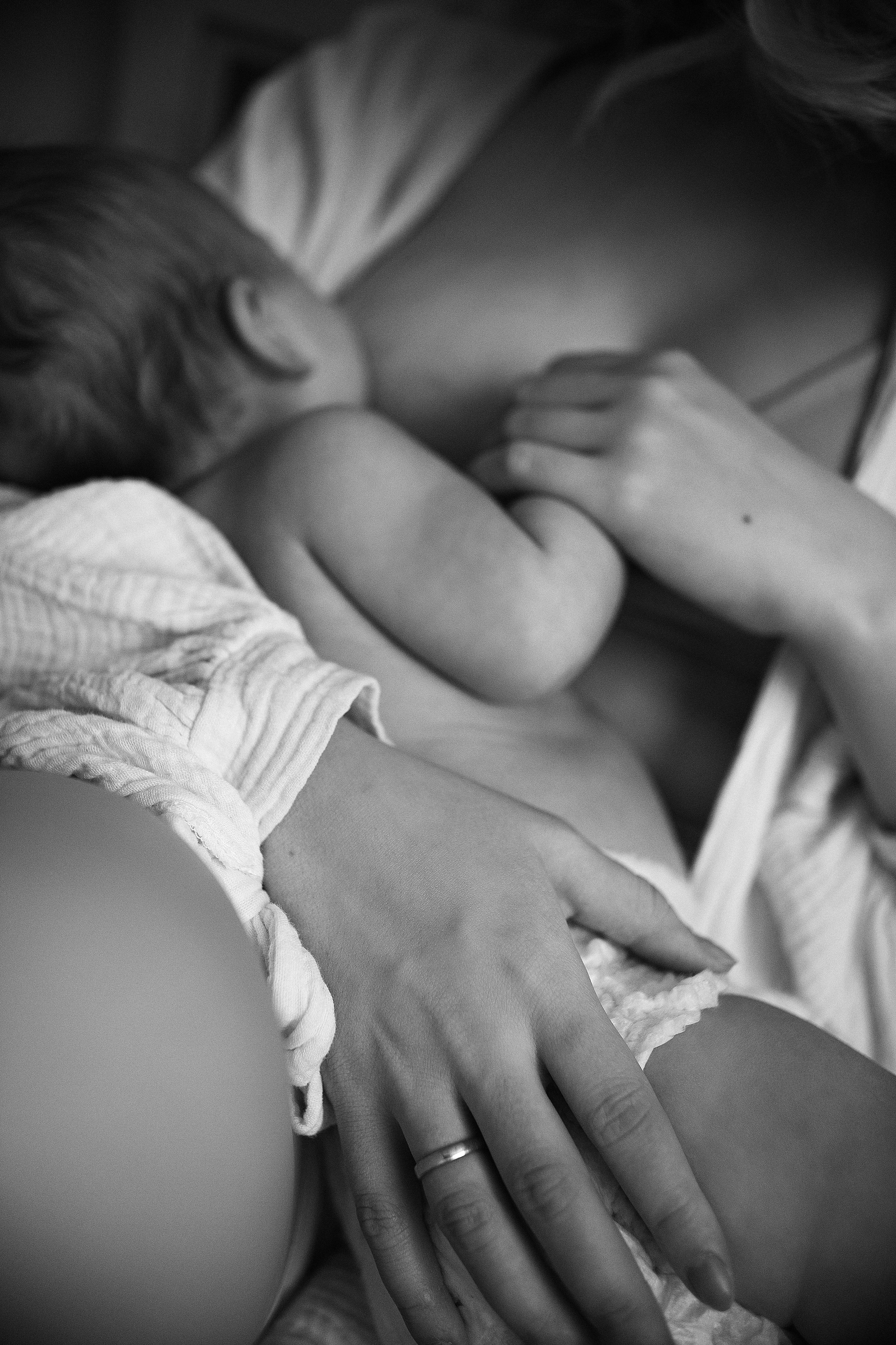 Первая домашняя фотосессия малыша 3 месяца. Портретный фотограф в Москве Ольга Акушко