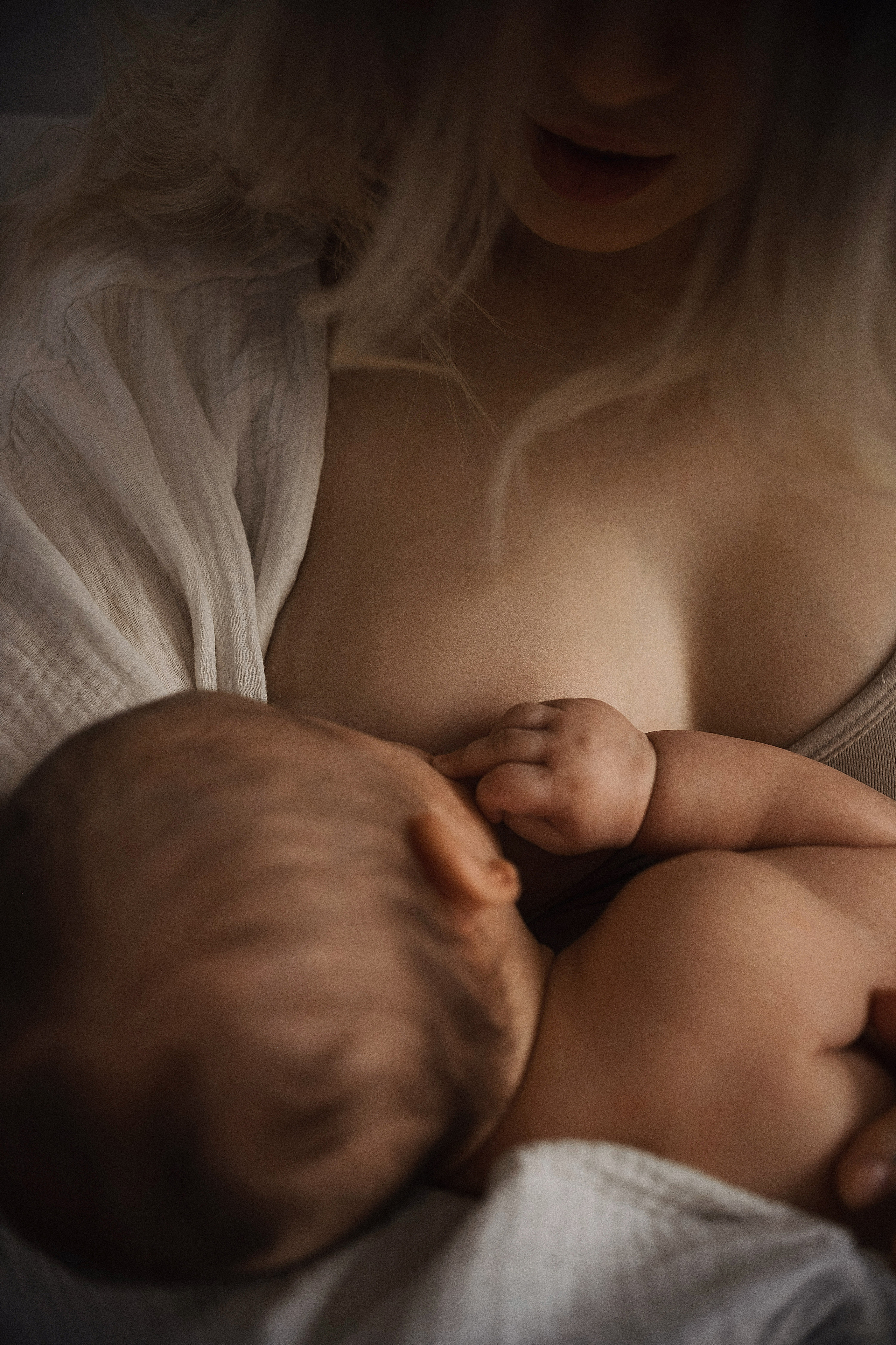 Первая домашняя фотосессия малыша 3 месяца. Портретный фотограф в Москве Ольга Акушко