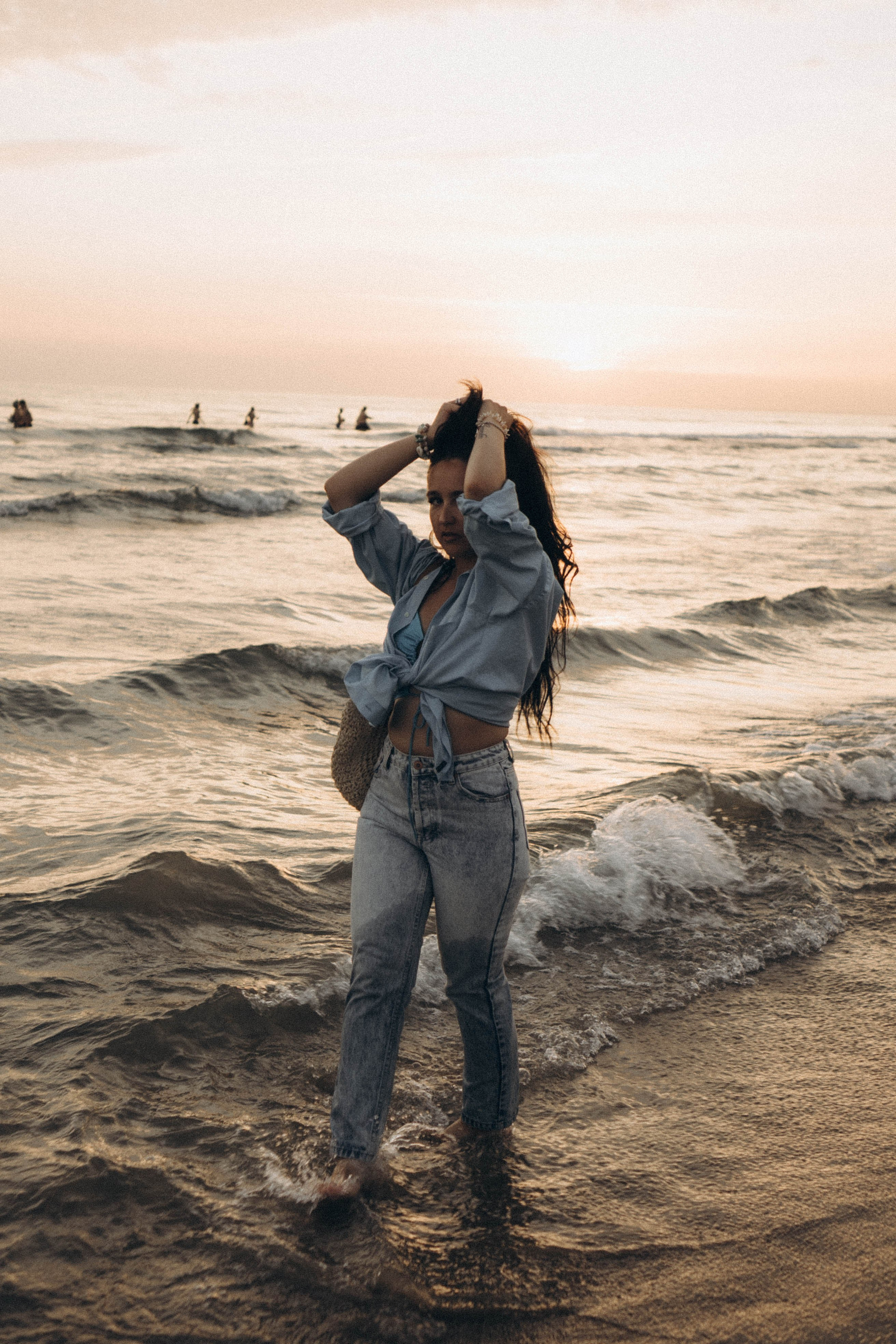 Июльский вечер на берегу черного моря. Профессиональный фотограф, Санкт-Петербург — Виктория Богомолова