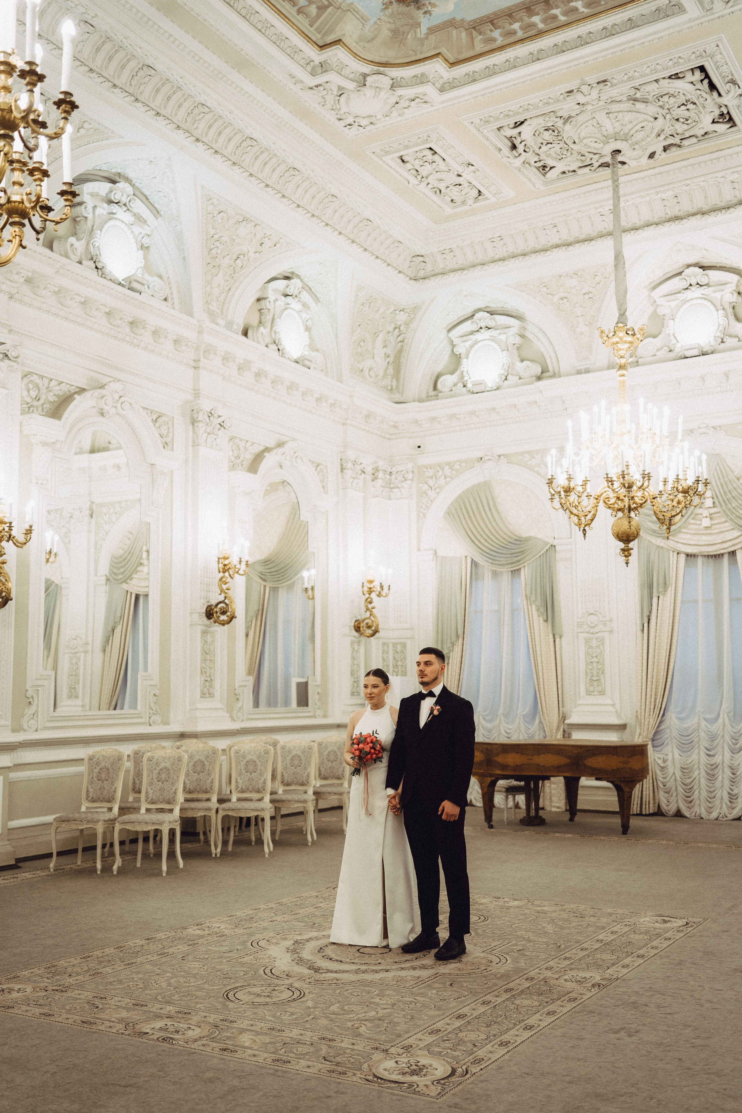 СВАДЕБНАЯ СЬЕМКА В ПЕВОМ ДВОРЦЕ БРАКОСОЧЕТАНИЯ. Профессиональный фотограф, Санкт-Петербург — Виктория Богомолова