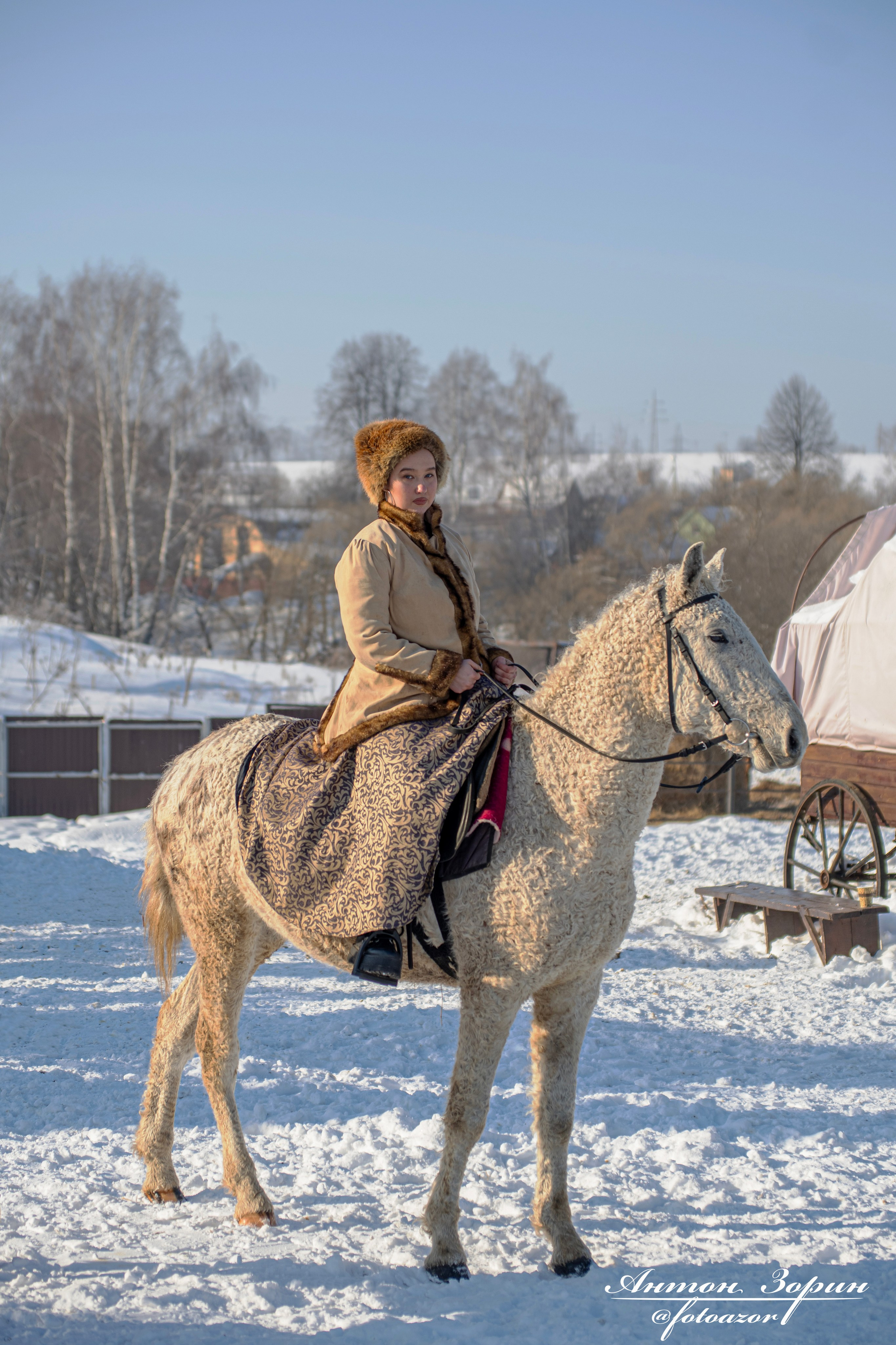 Конная охота. Семейный и детский фотограф Антон Зорин