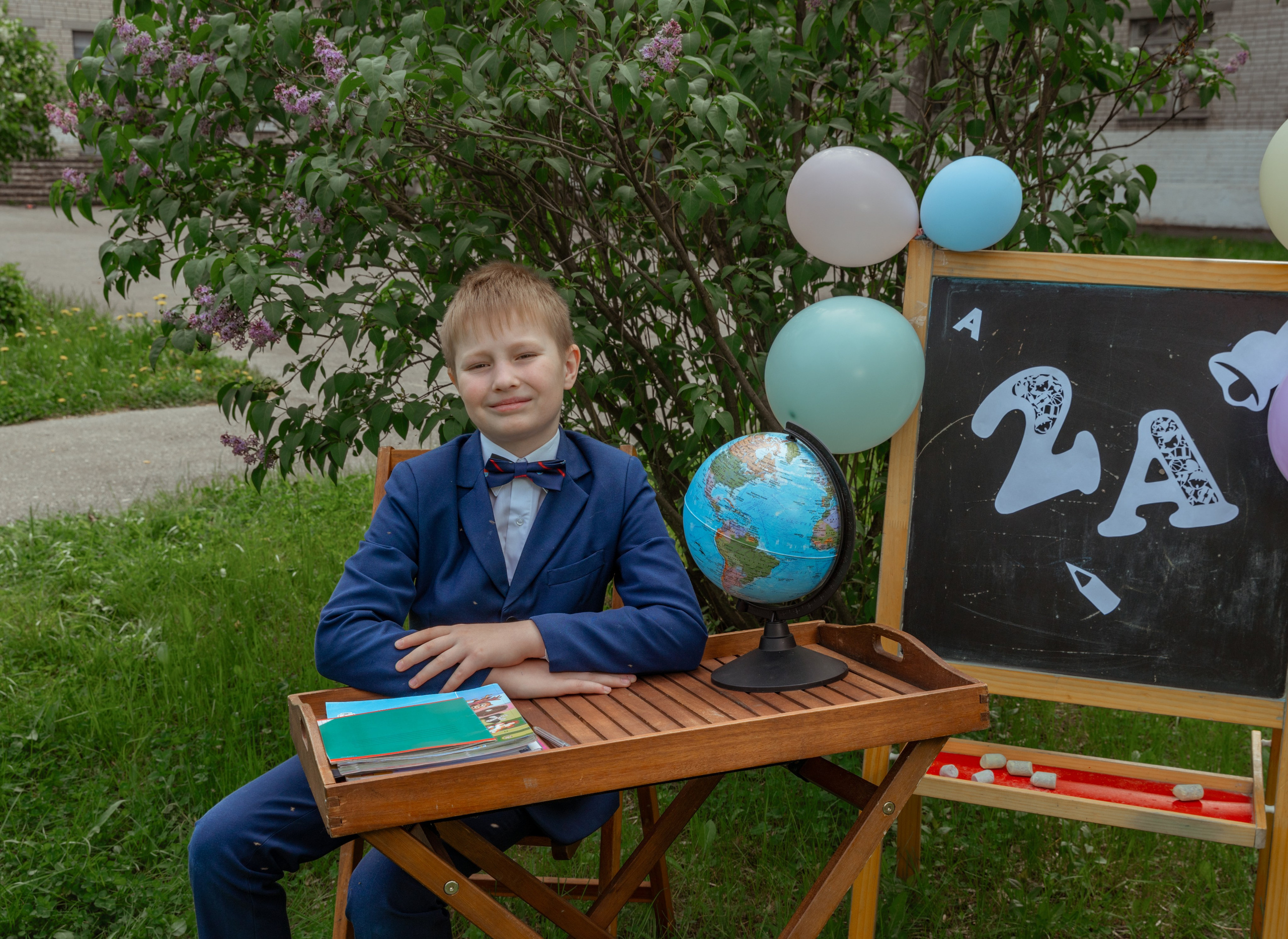 Школьная фотозона. Семейный и детский фотограф в Нижнем Новгороде