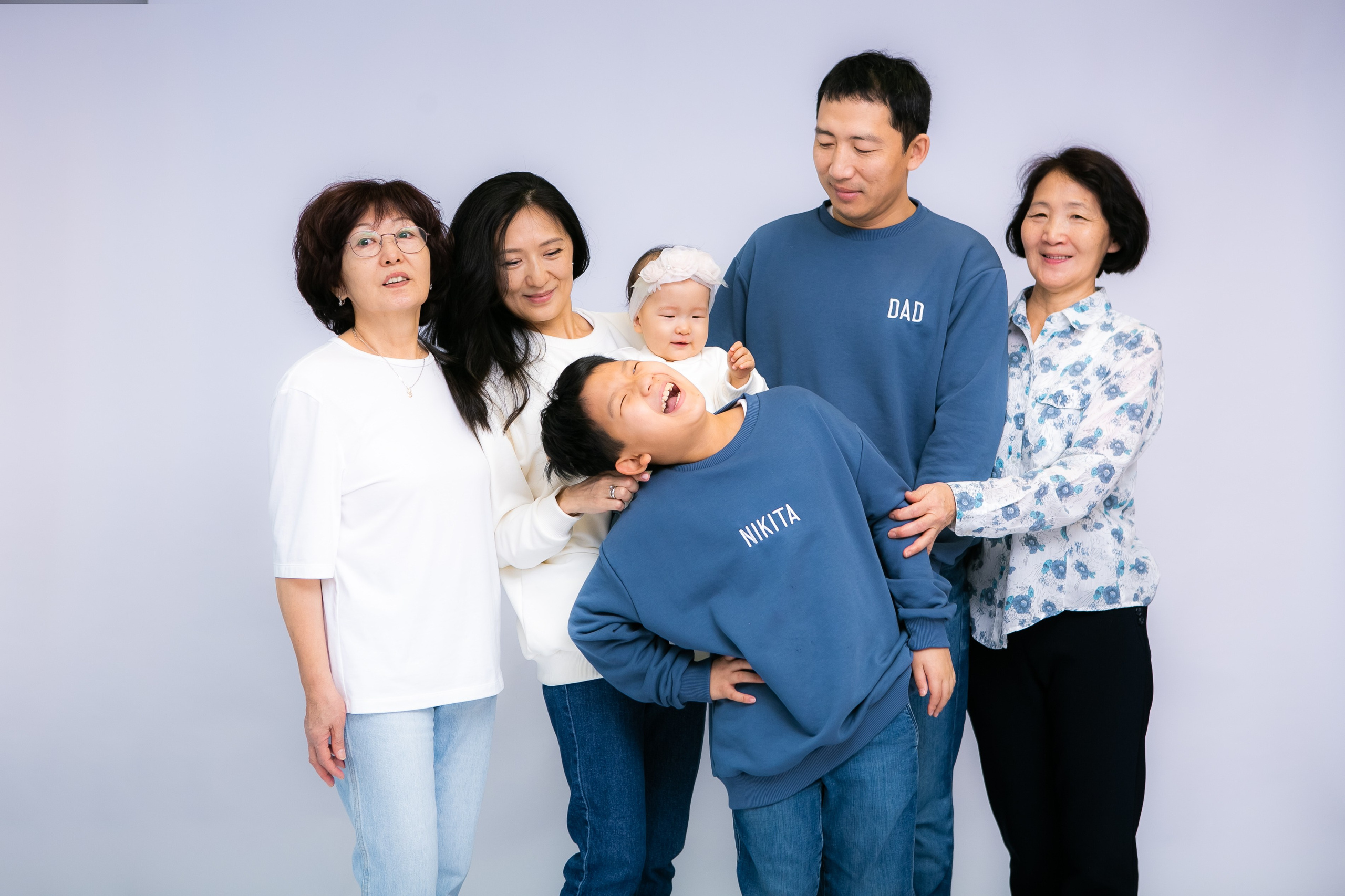 가족 семья. «Инбок» Фото студия