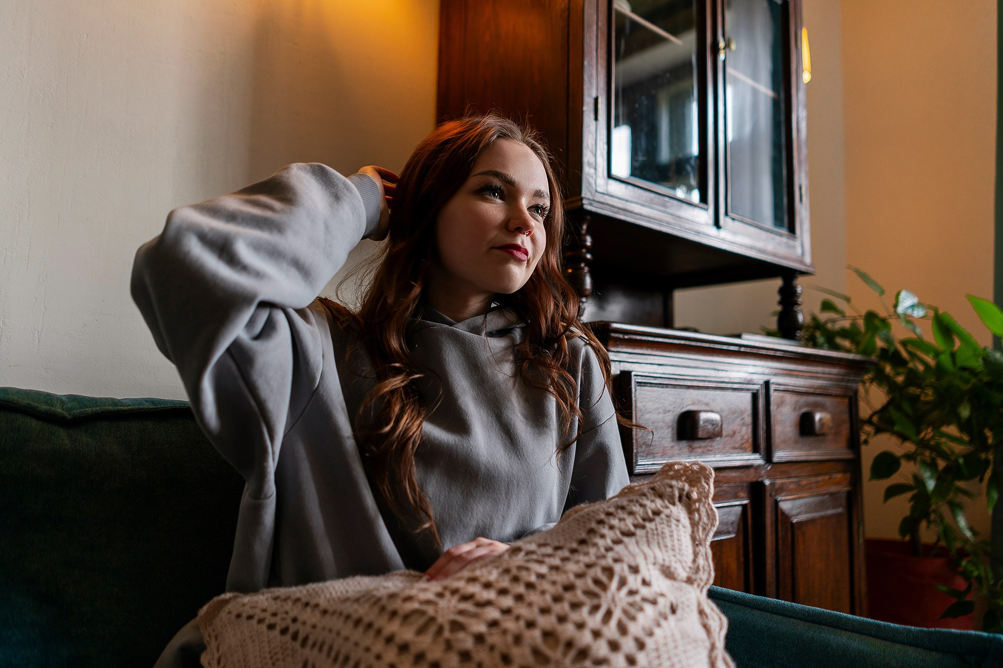 Портретная фотосессия Ангелины в Калуге