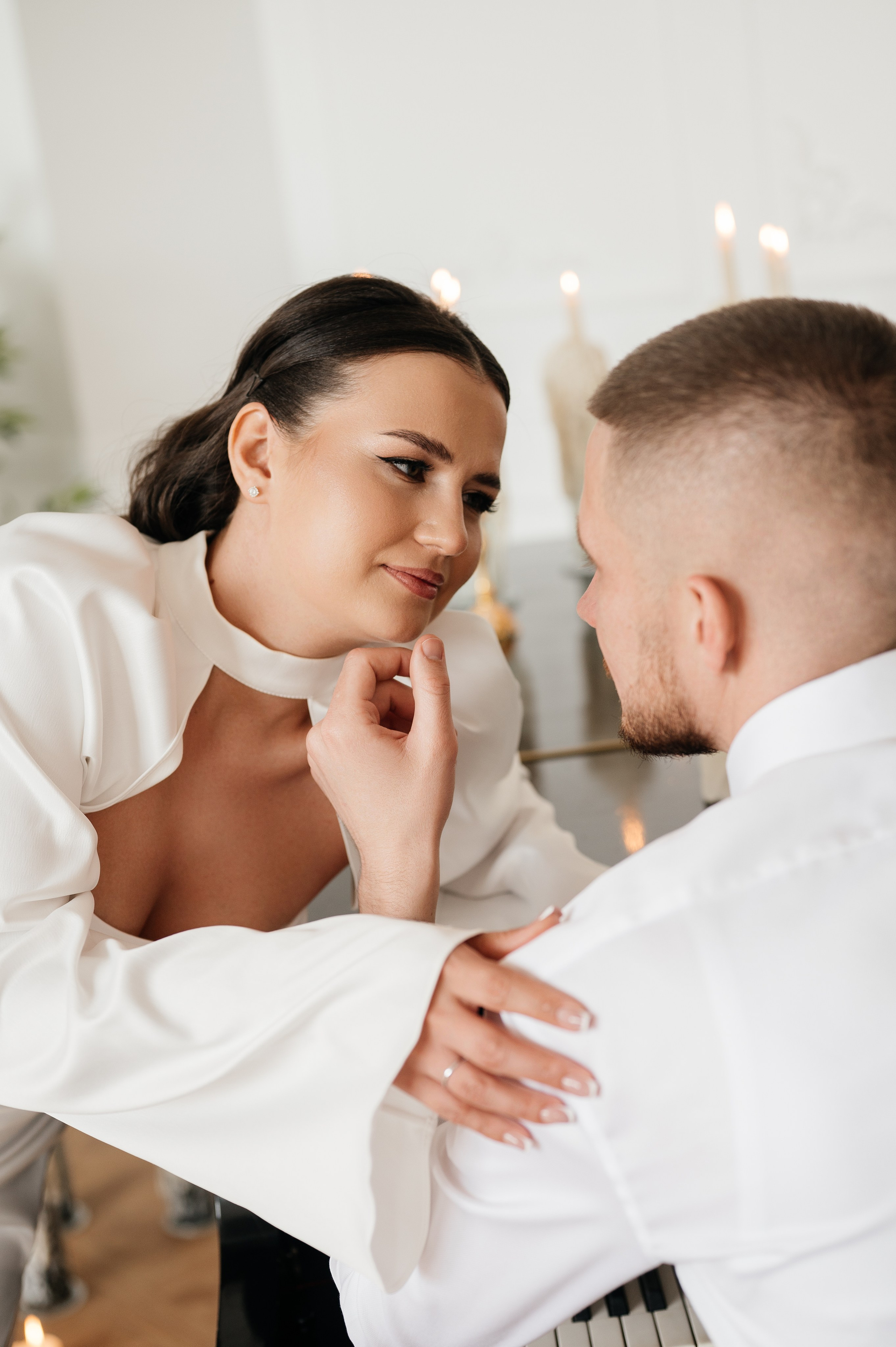 Свадебная фотосессия в студии. Свадебный и семейный фотограф в Краснодаре Алина Мельник