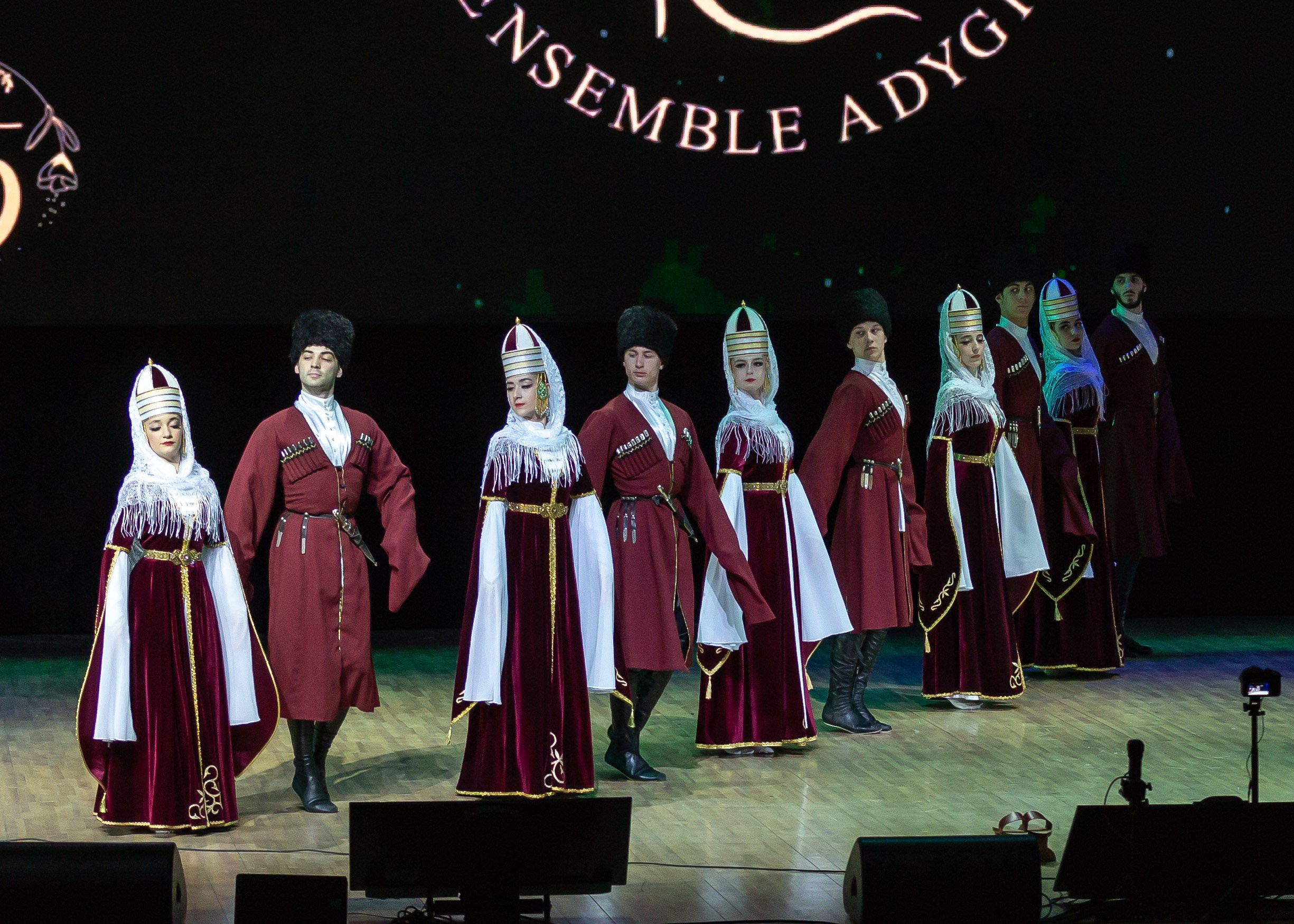 Юбилейный концерт танцевального коллектива «Адыги». Репортажный фотограф в Москве