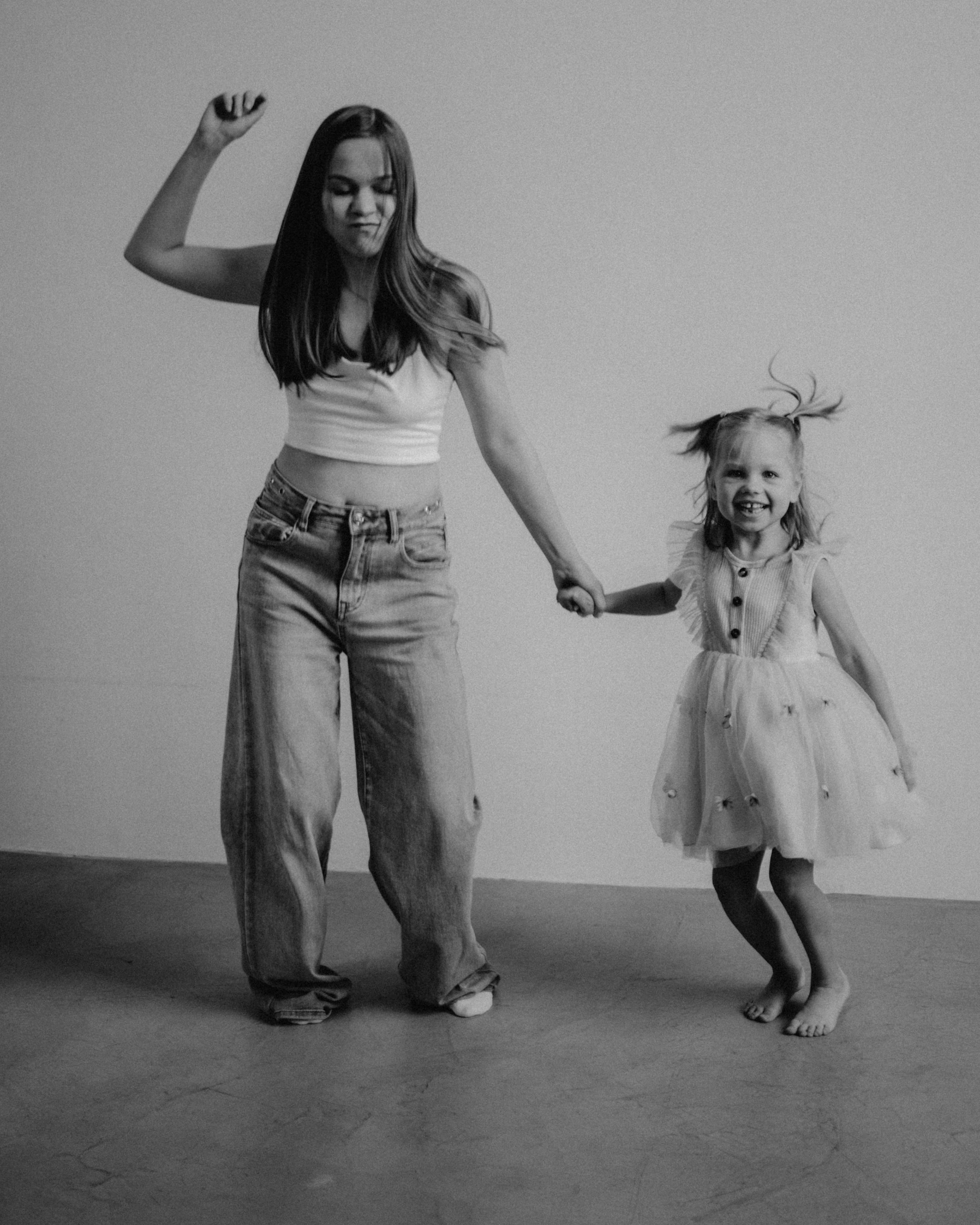 Мама с дочкой в студии. Семейный фотограф в Нижнем Новгороде Бацманова Дарья