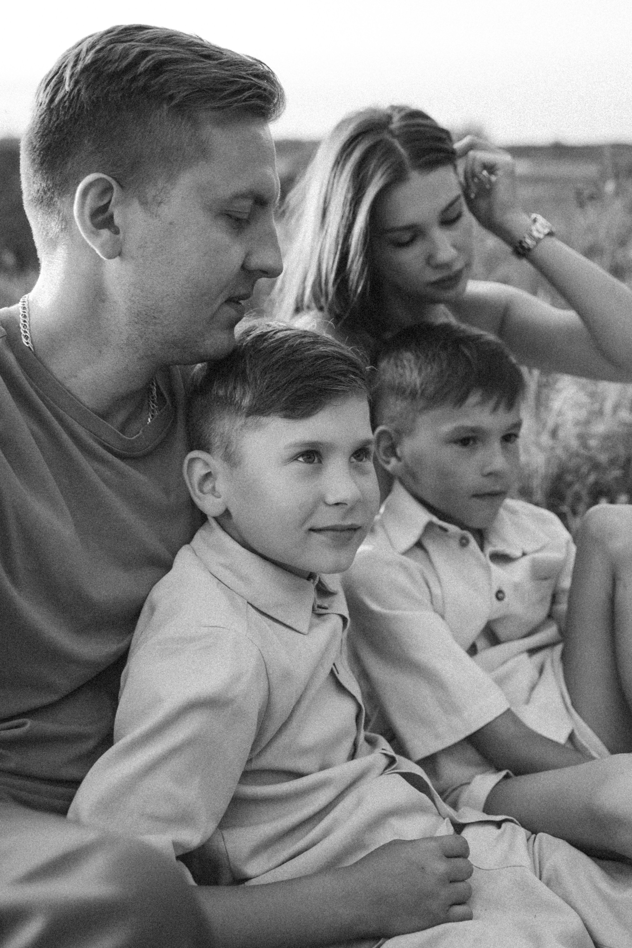Летний вечер одной семьи. Фотограф Ульяна Дивина в Нижнем Новгороде и Нижегородской области