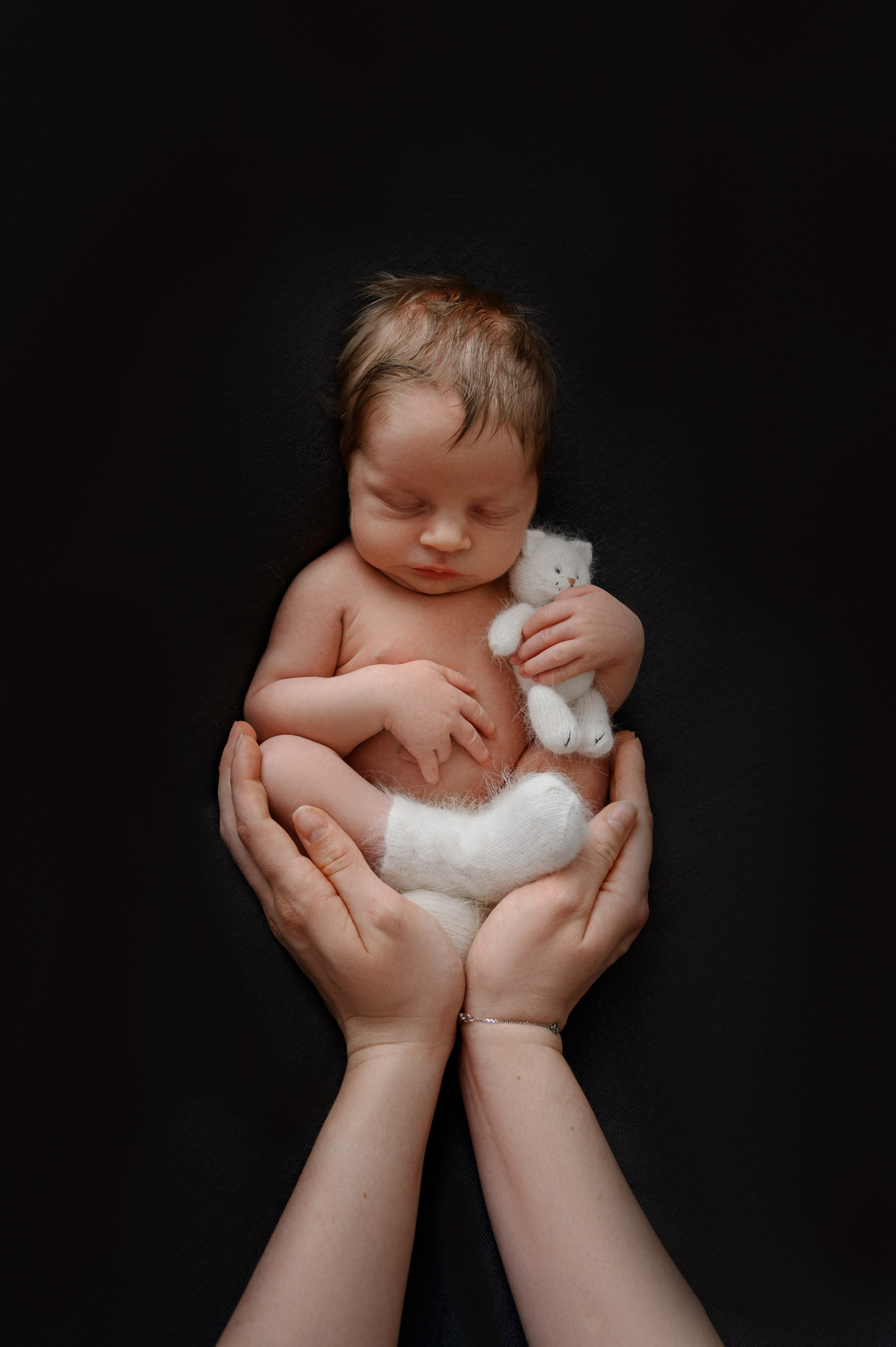 Newborn boy. Фотограф новорожденных малышей в Санкт-Петербурге