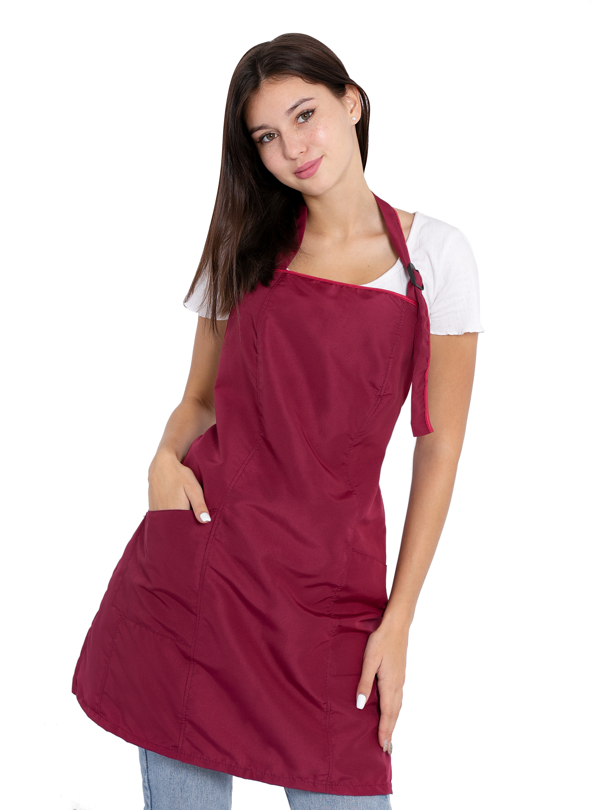 Фартуки для парикмахера. На белом фоне. На маркетплейсы. Предметная, рекламная фотосъёмка в Орле. Предметный фотограф в Орле