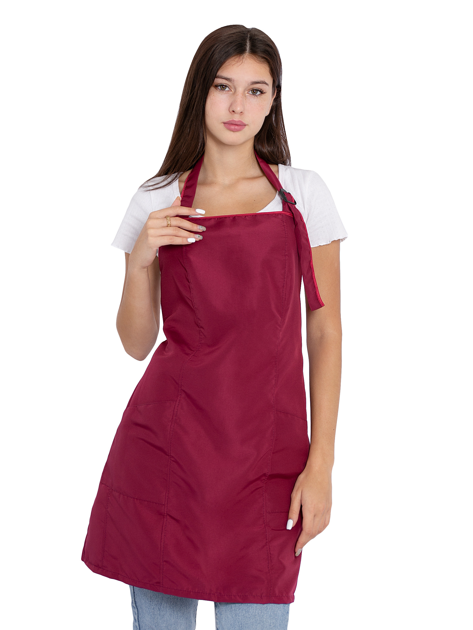 Фартуки для парикмахера. На белом фоне. На маркетплейсы. Предметная, рекламная фотосъёмка в Орле. Предметный фотограф в Орле