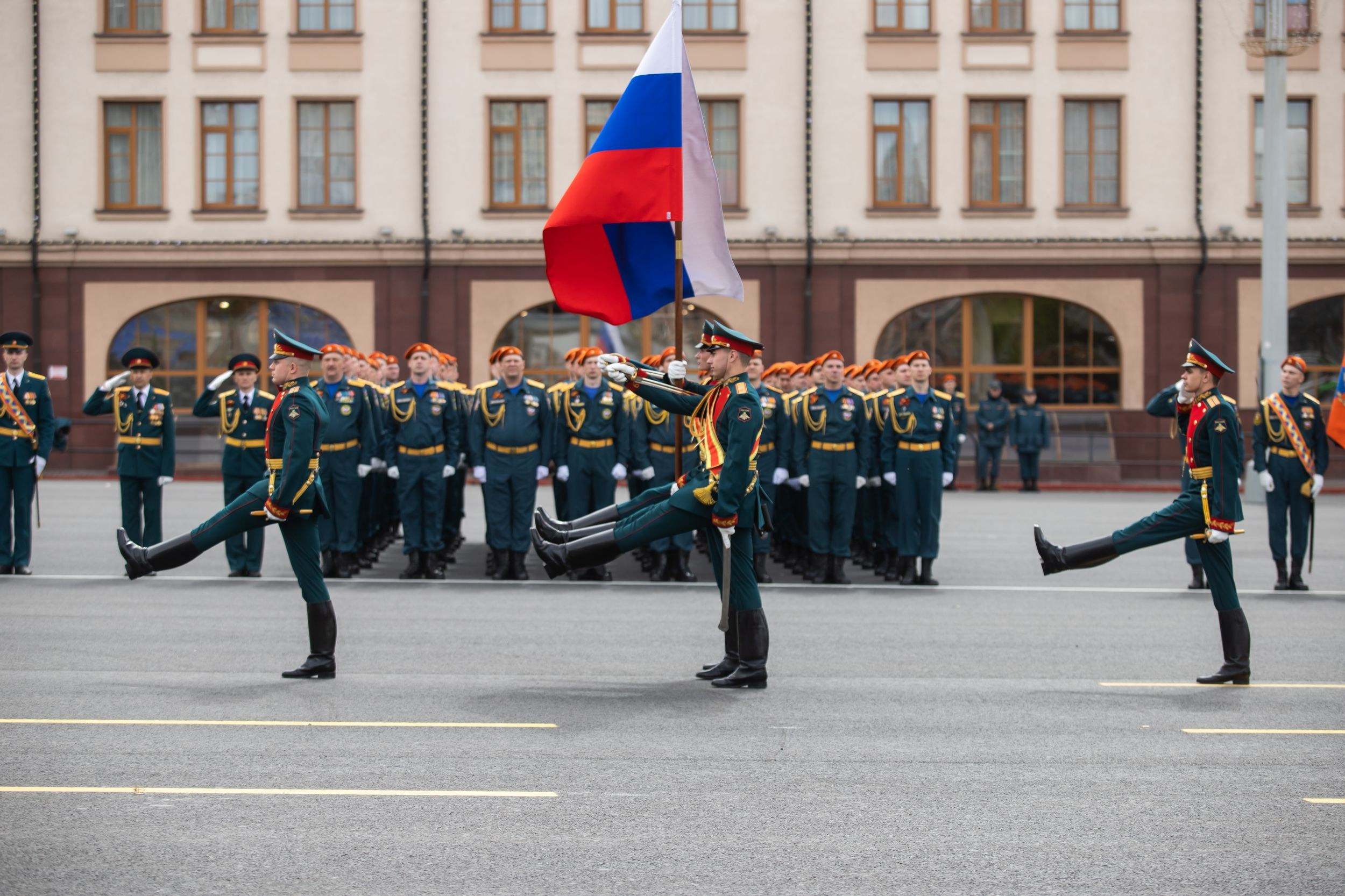 Генеральная репетиция Парада Победы (5 мая 2024). Репортажный фотограф Алексей Пирязев