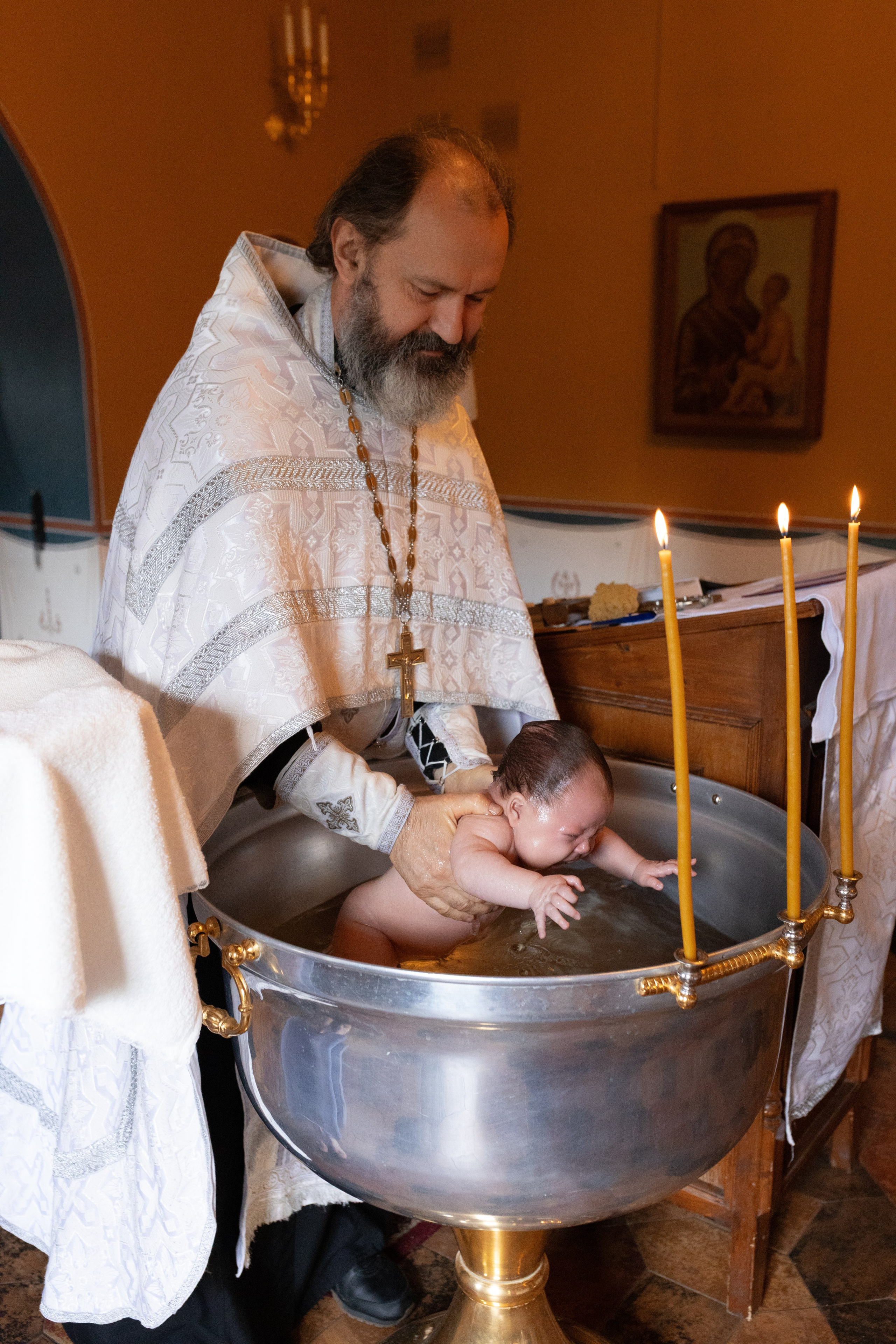 Крещение. Фотограф новорожденных Модяева Ирина