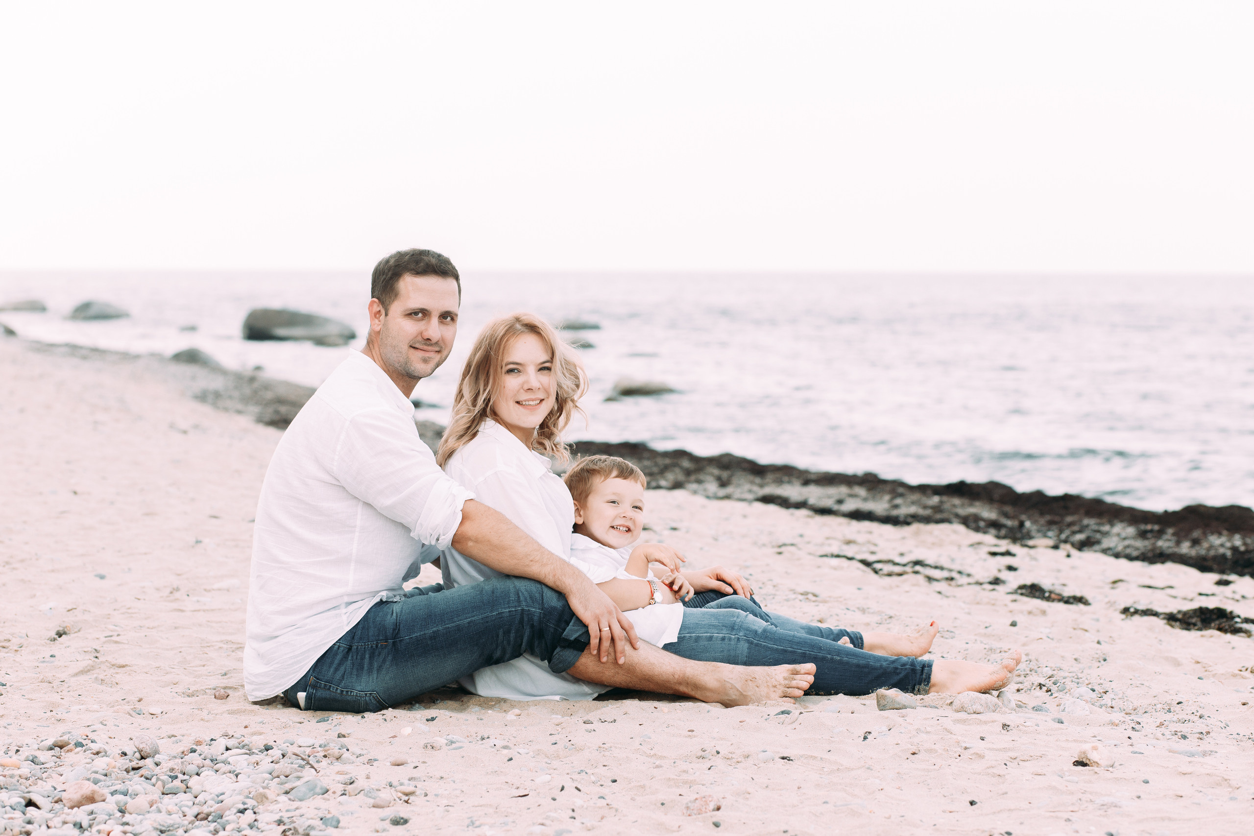 Семья на побережье • Осень 2020. Фотограф в Калининграде Екатерина Осинцева