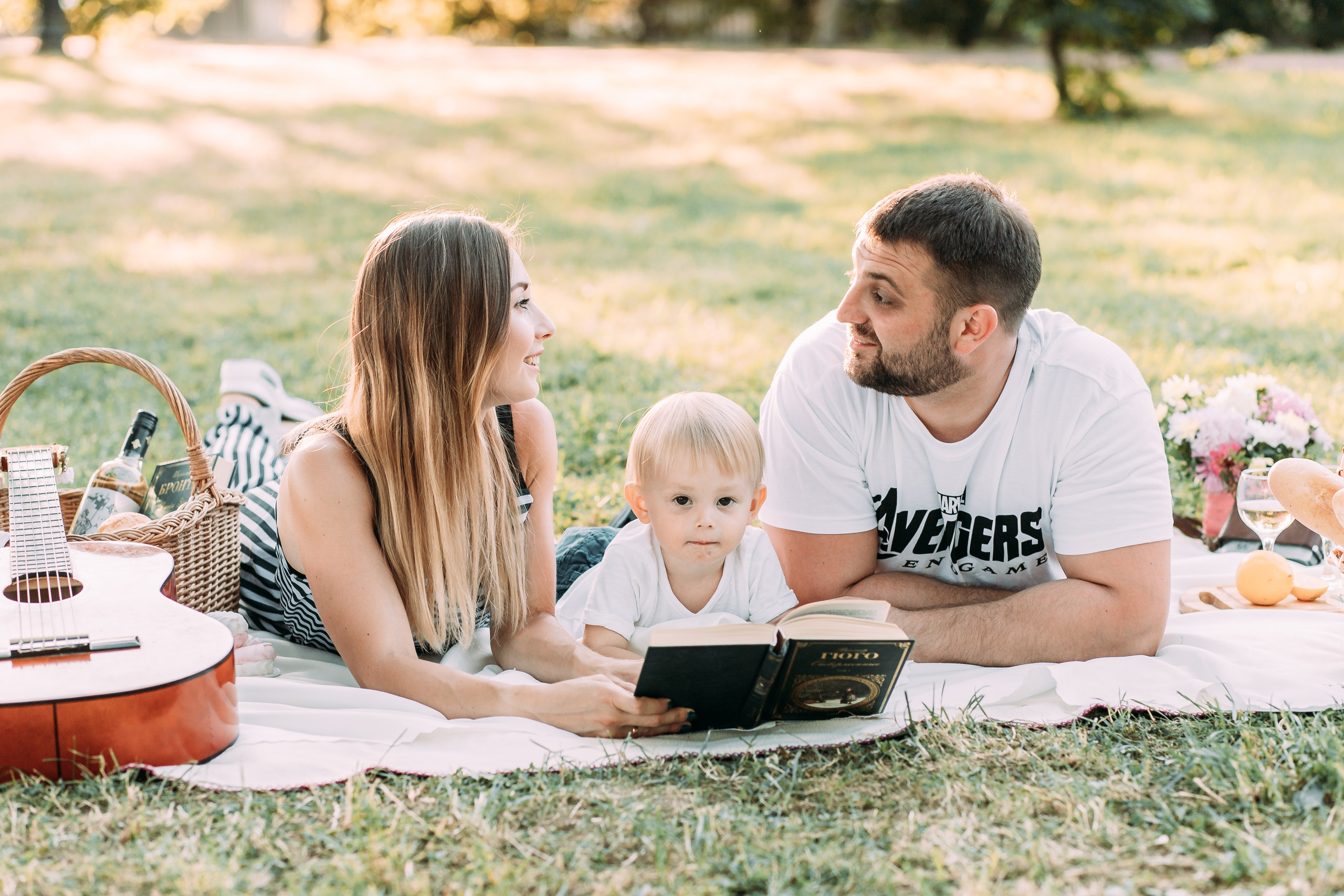 Семейный пикник в парке • Мини-съемка • Лето 2020. Фотограф в Калининграде Екатерина Осинцева