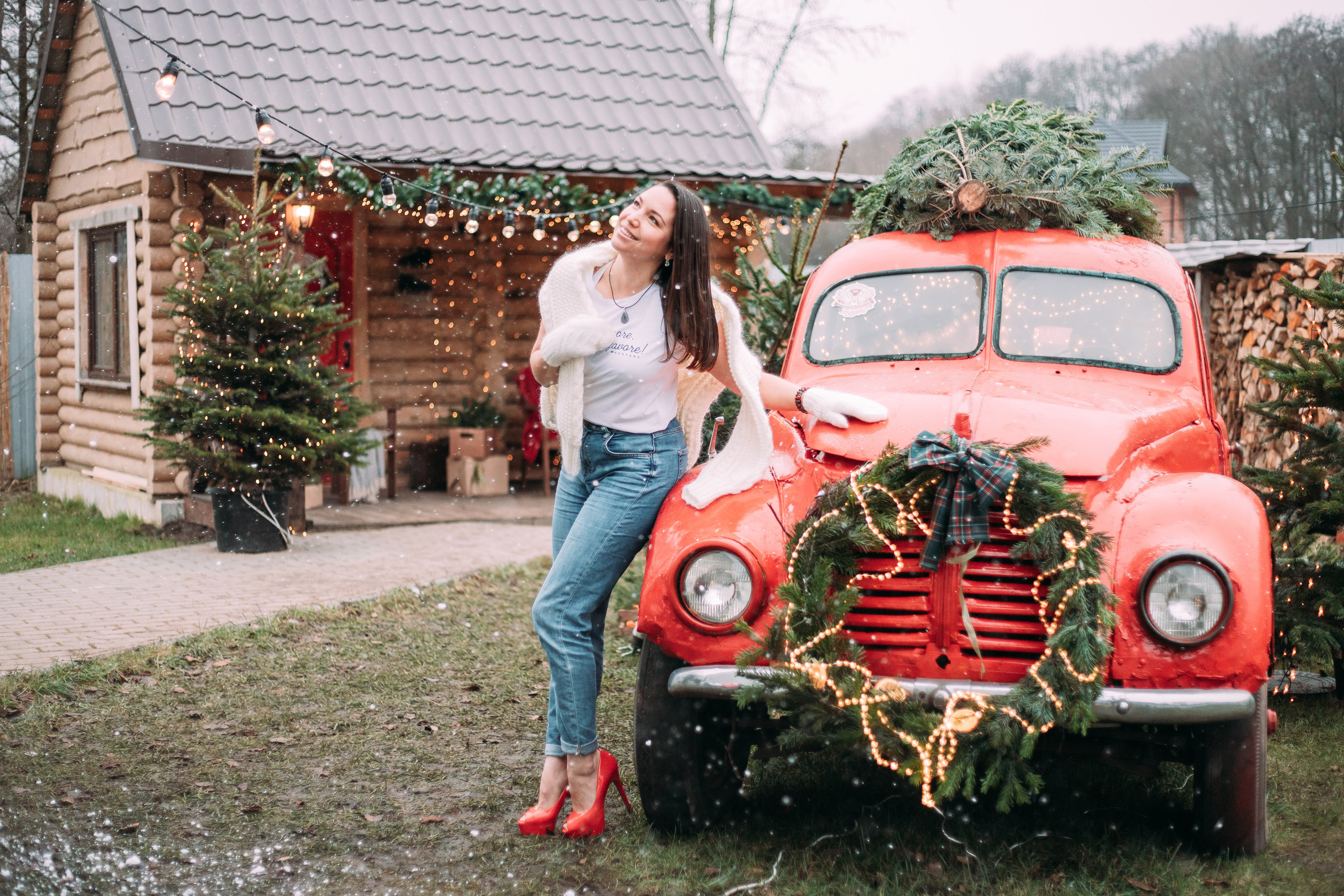 Уютная новогодняя локация • Зима 2021. Фотограф в Калининграде Екатерина Осинцева