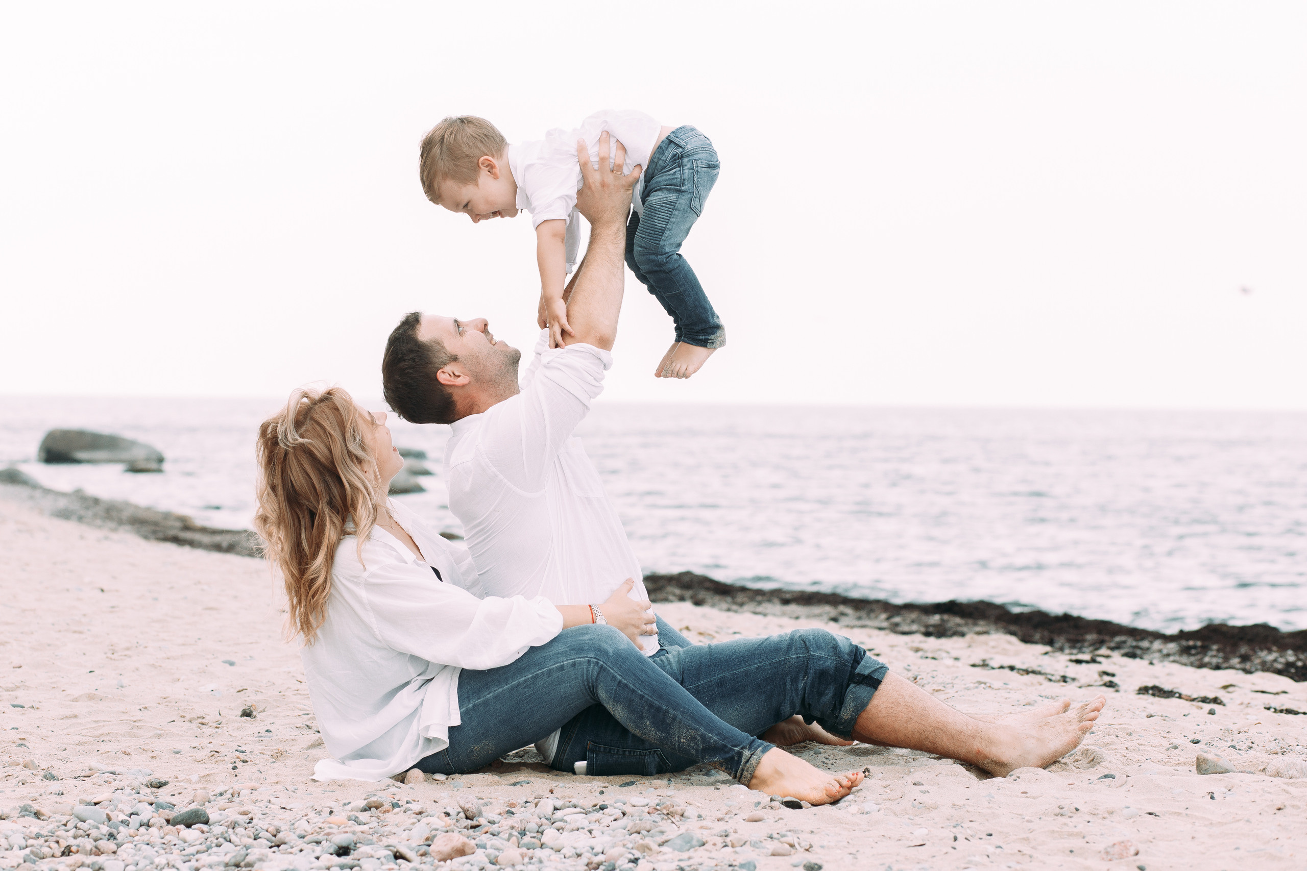 Семья на побережье • Осень 2020. Фотограф в Калининграде Екатерина Осинцева