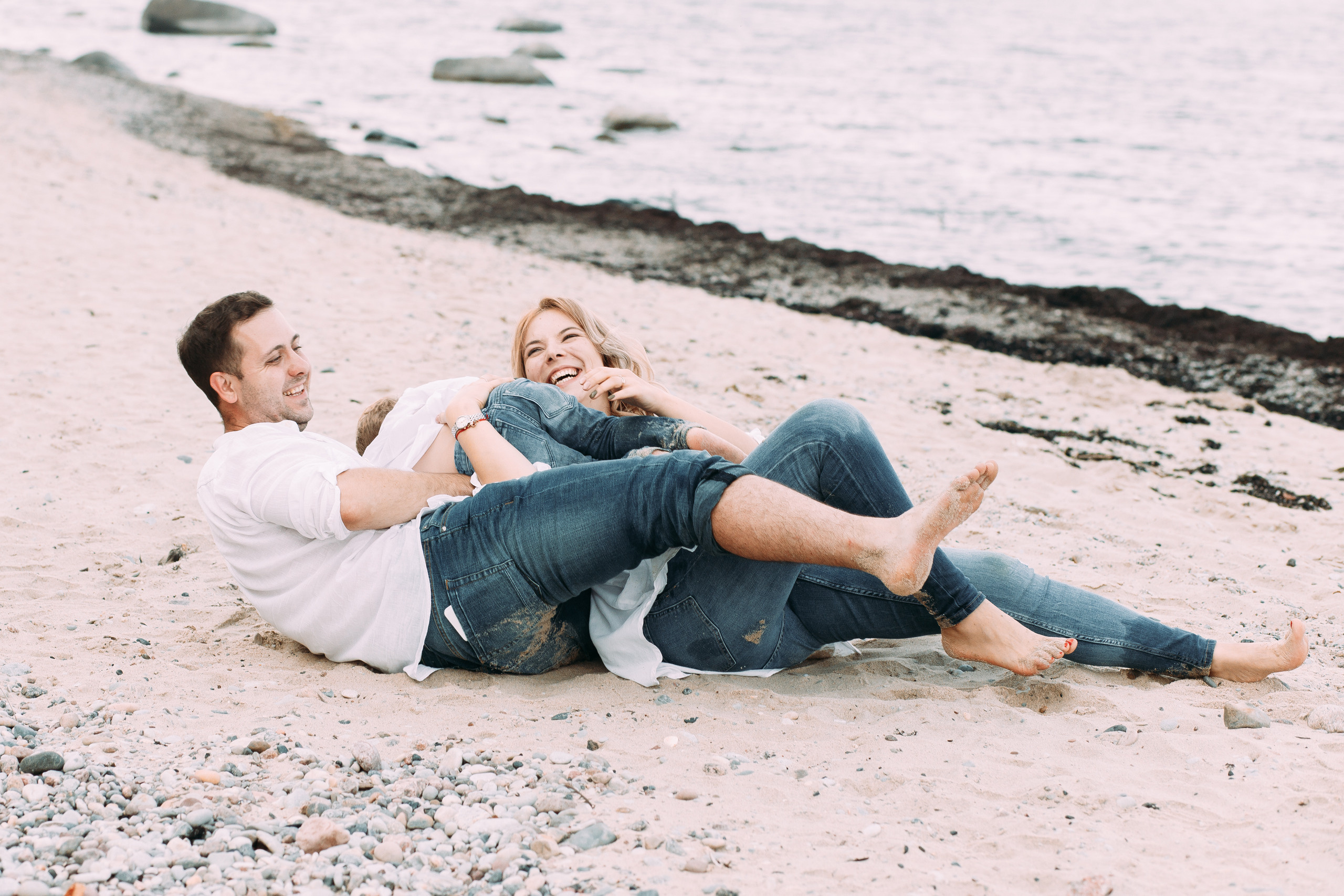 Семья на побережье • Осень 2020. Фотограф в Калининграде Екатерина Осинцева