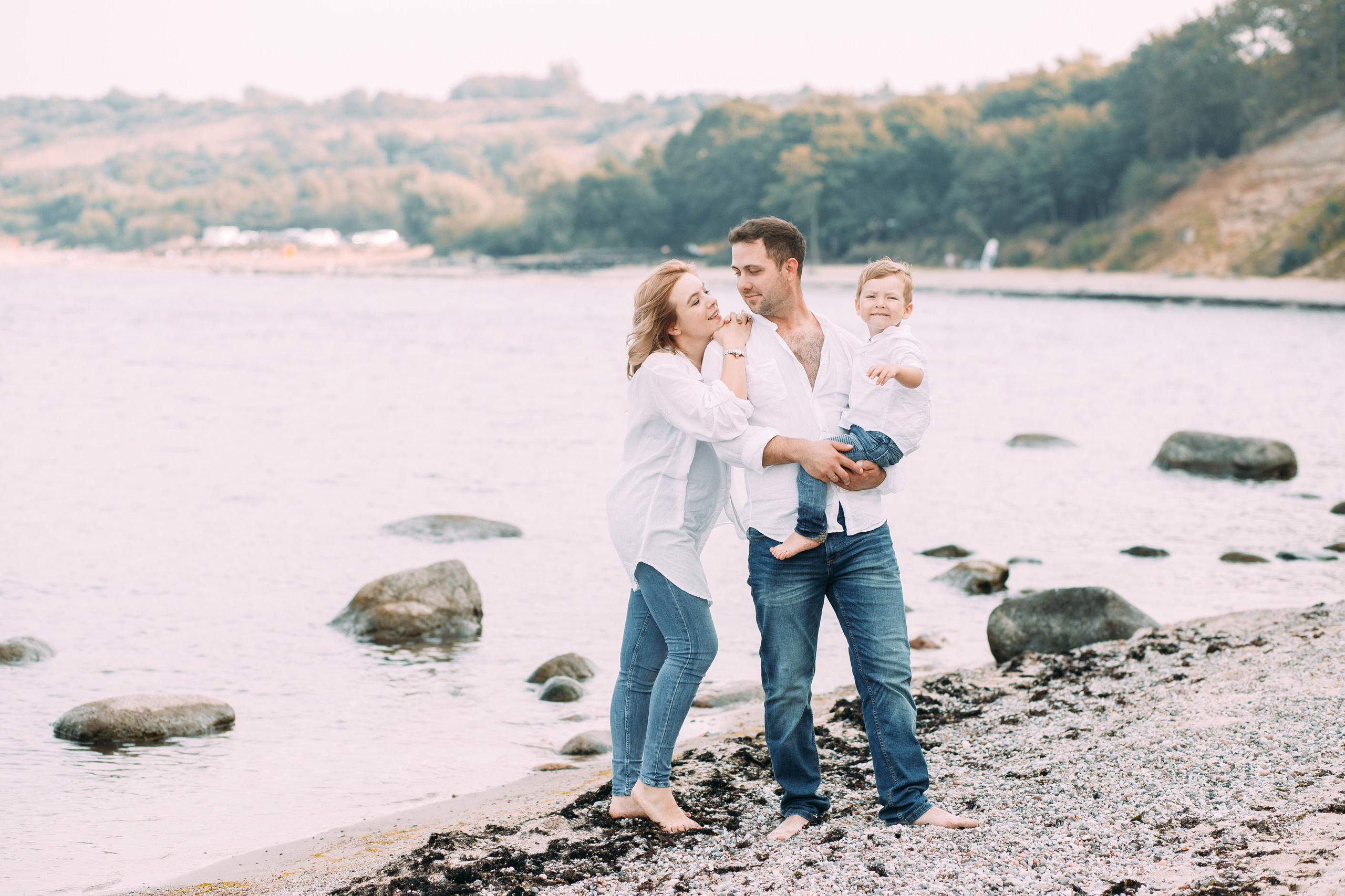 Семья на побережье • Осень 2020. Фотограф в Калининграде Екатерина Осинцева