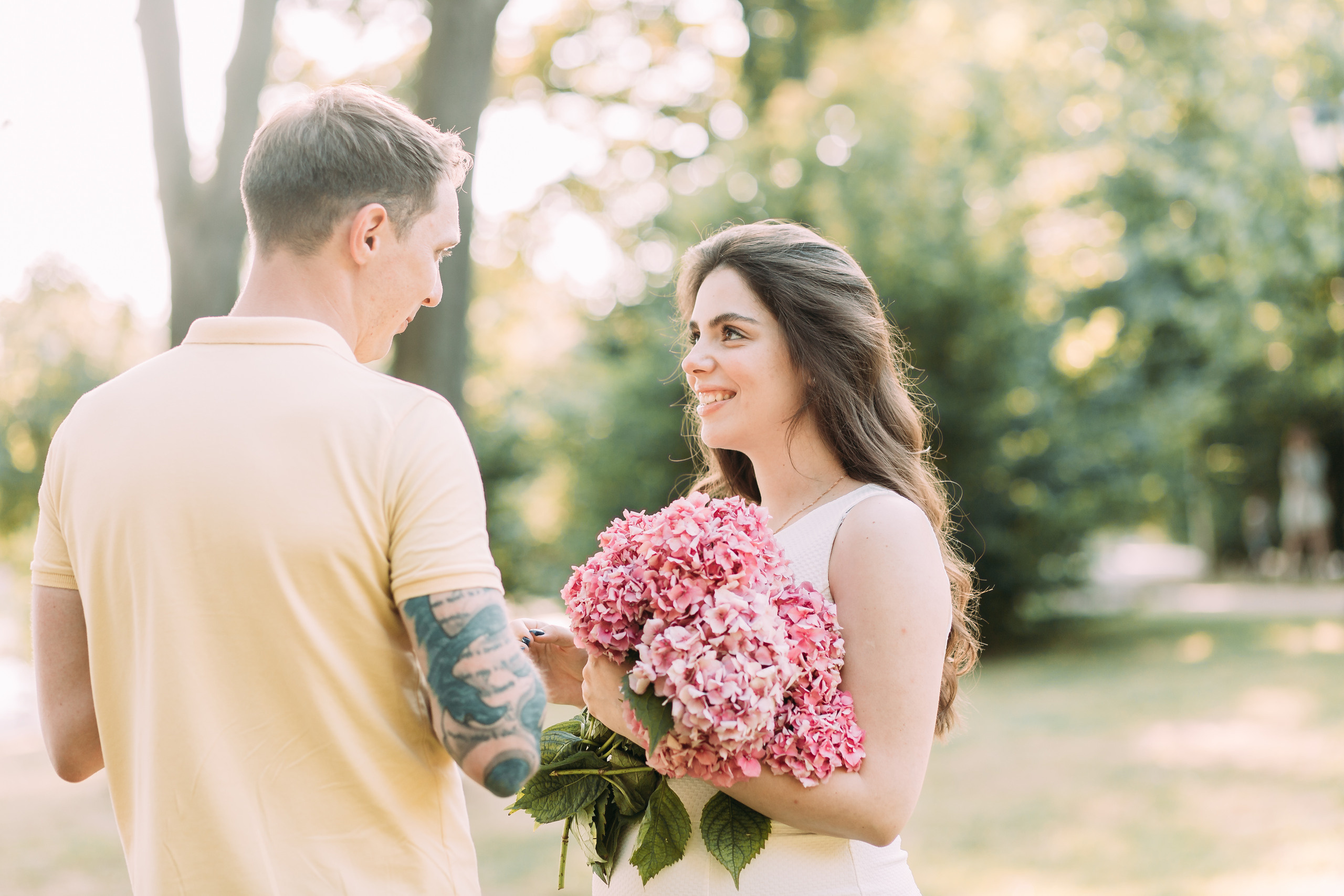 Лейла и Юрий • Мини-съемка • Лето 2020. Фотограф в Калининграде Екатерина Осинцева