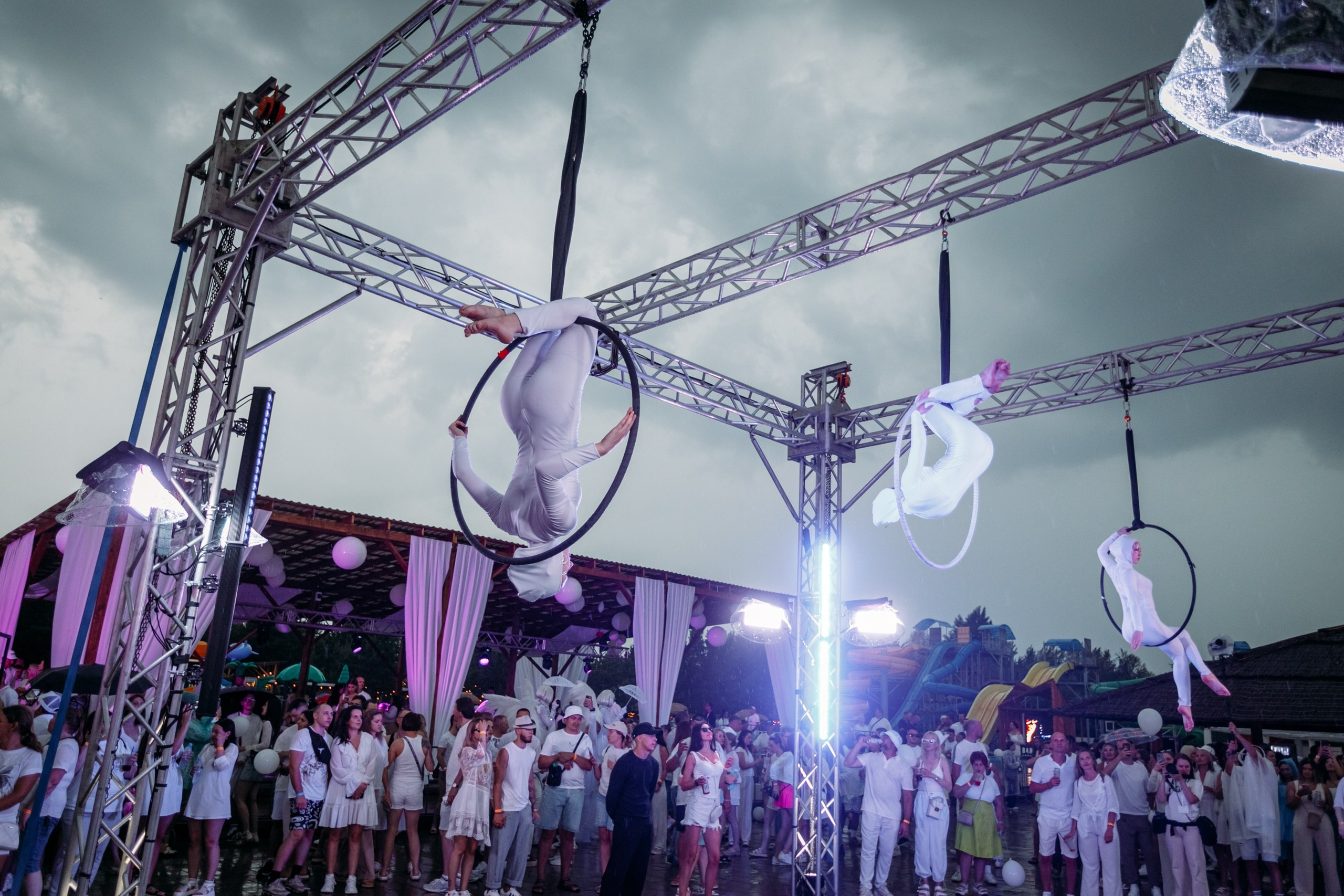 White Party @ Бархат парк. Репортажный фотограф Максим Полянский. Москва, Санкт-Петербург, Красноярск