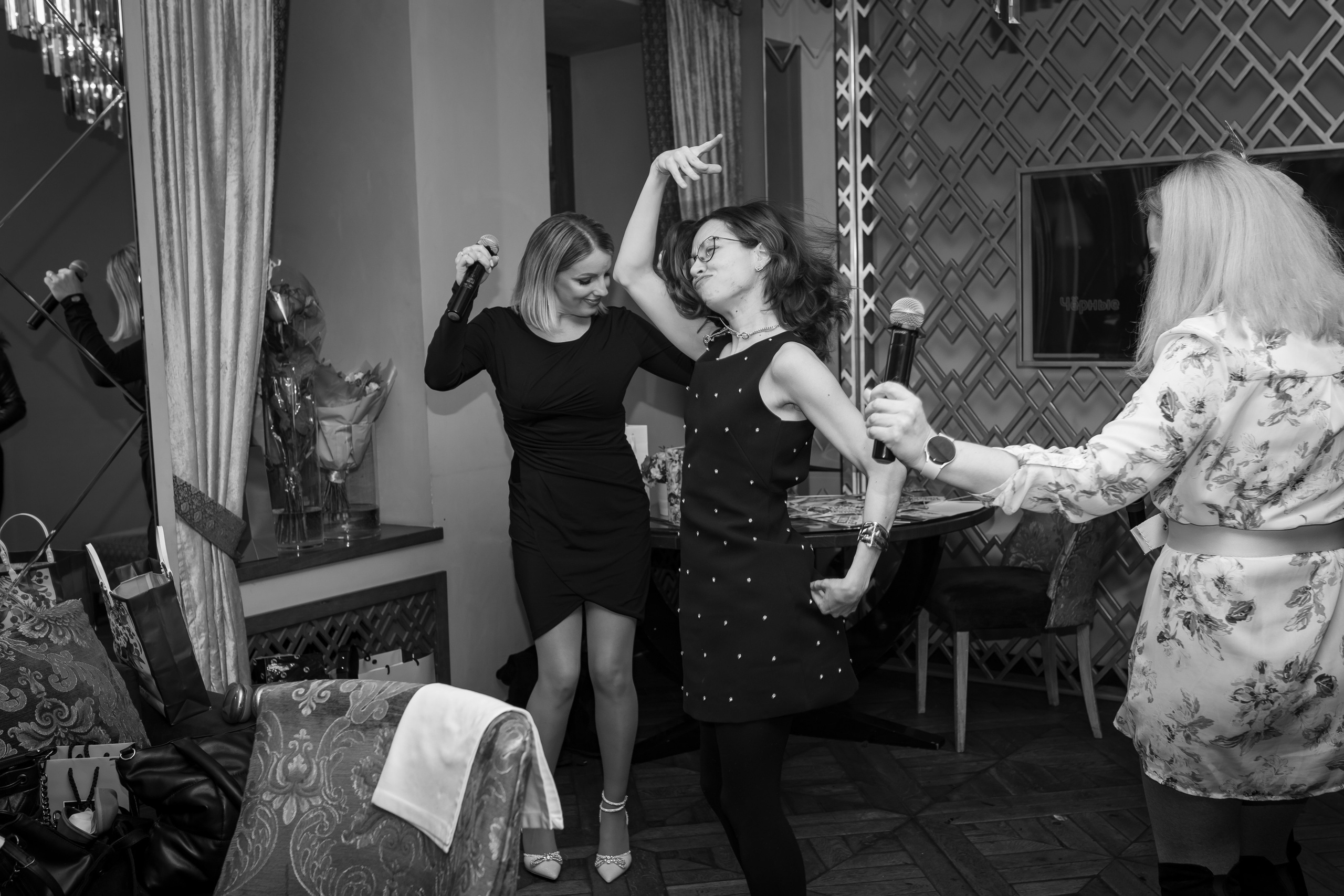 Юбилей в караоке. Семейный и детский фотограф в Москве Дорогова Екатерина