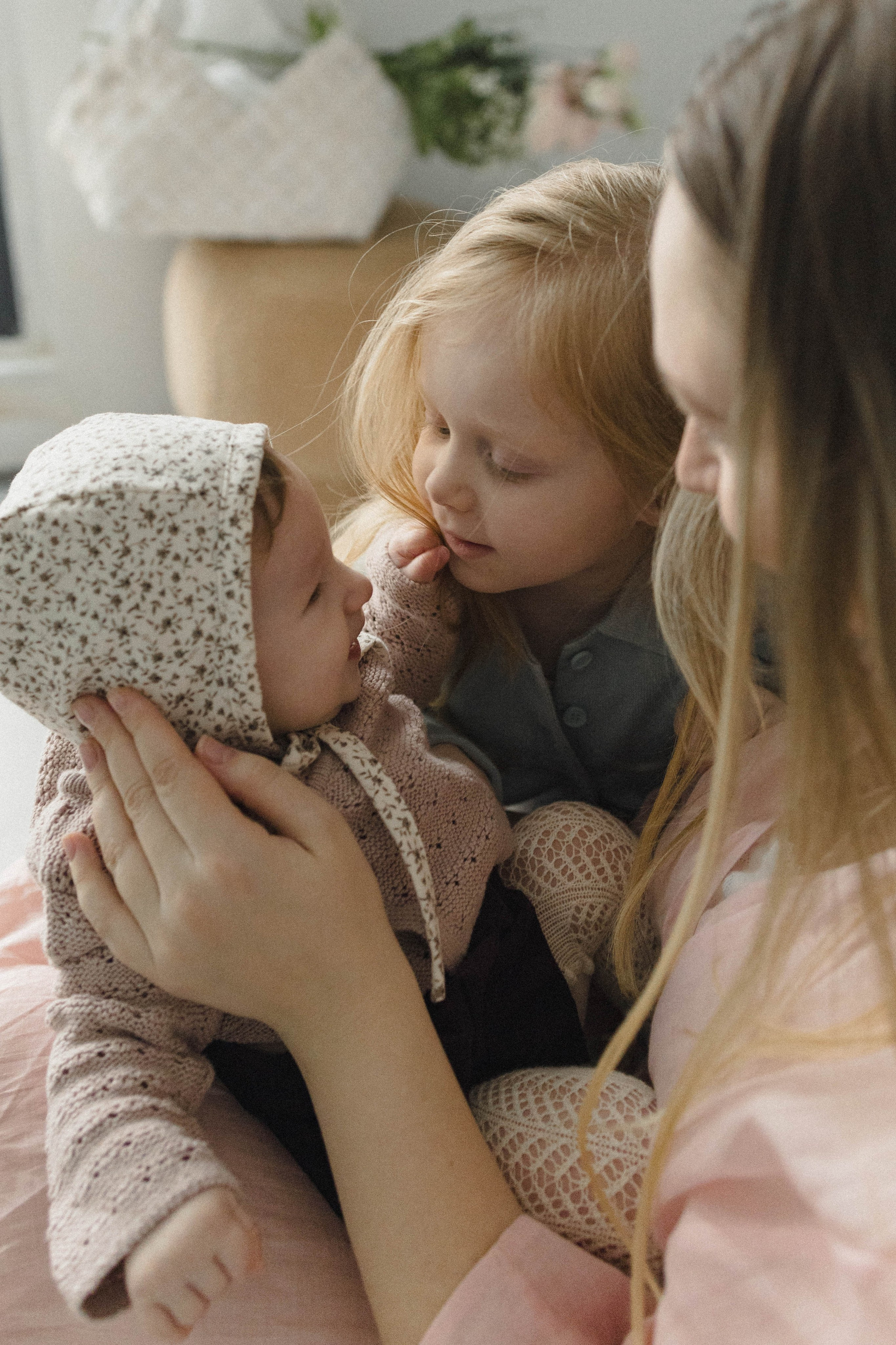 Утро с мамой. Фотография о важном