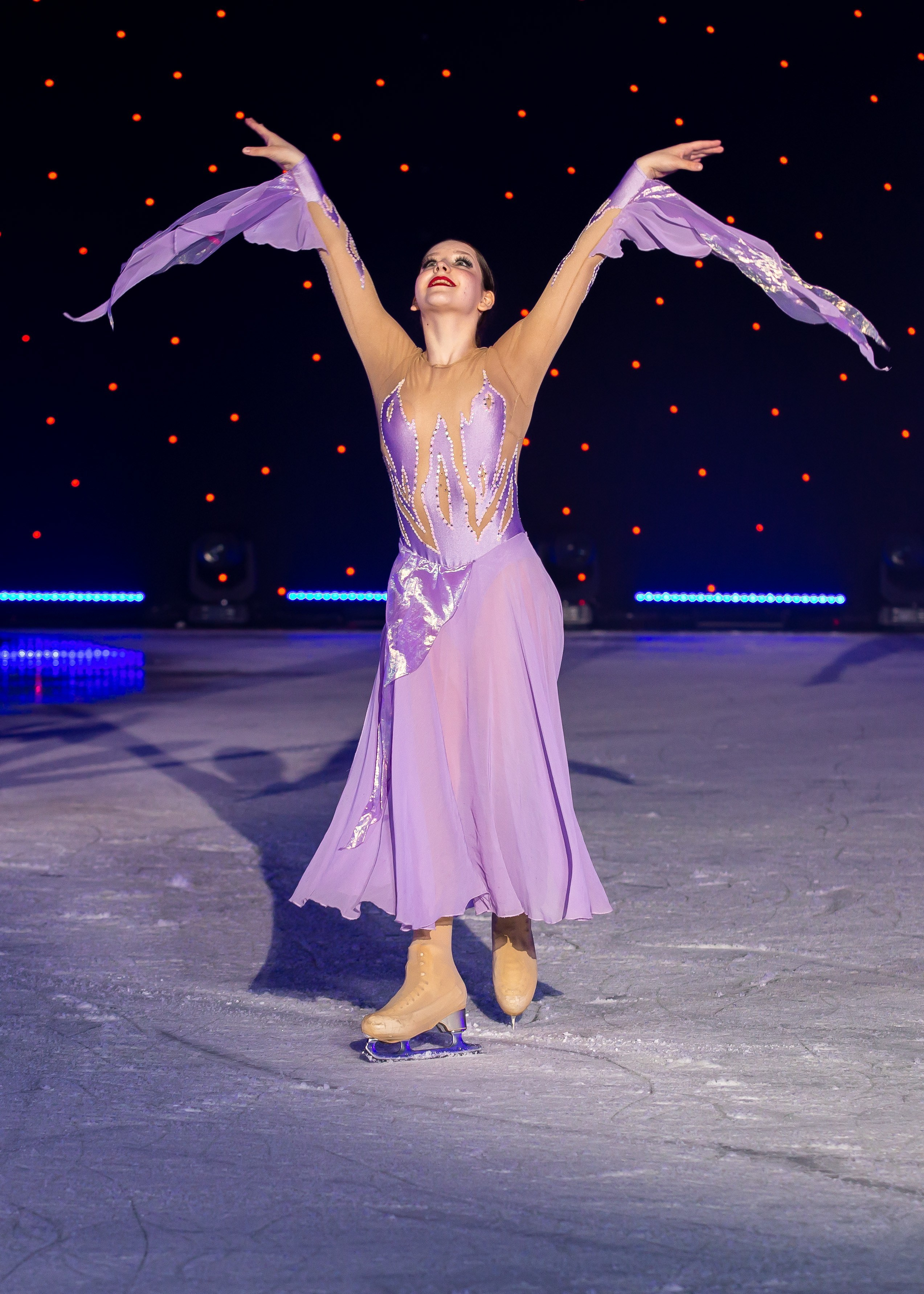 Отчетный концерт. Детский театр на льду «АЛЕКО» 47 сезон. Май 2024 г. Репортажный фотограф в Москве